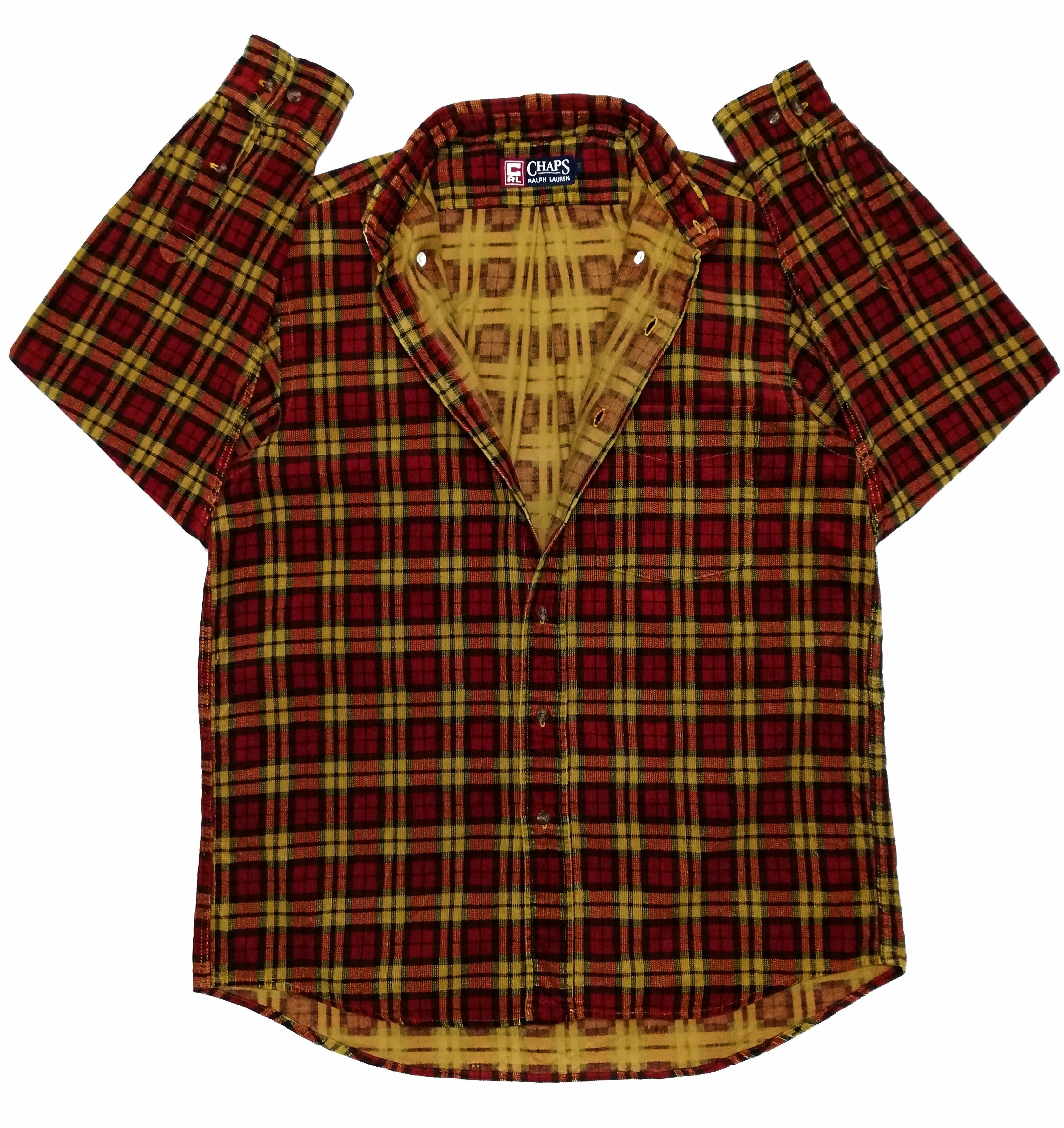 Chaps Ralph Lauren × Polo Ralph Lauren × Ralph Lauren 🔥Chaps Ralph Lauren Checkered Long Sleeve Button Up Shirt Size US M / EU 48-50 / 2 - 2 Thumbnail