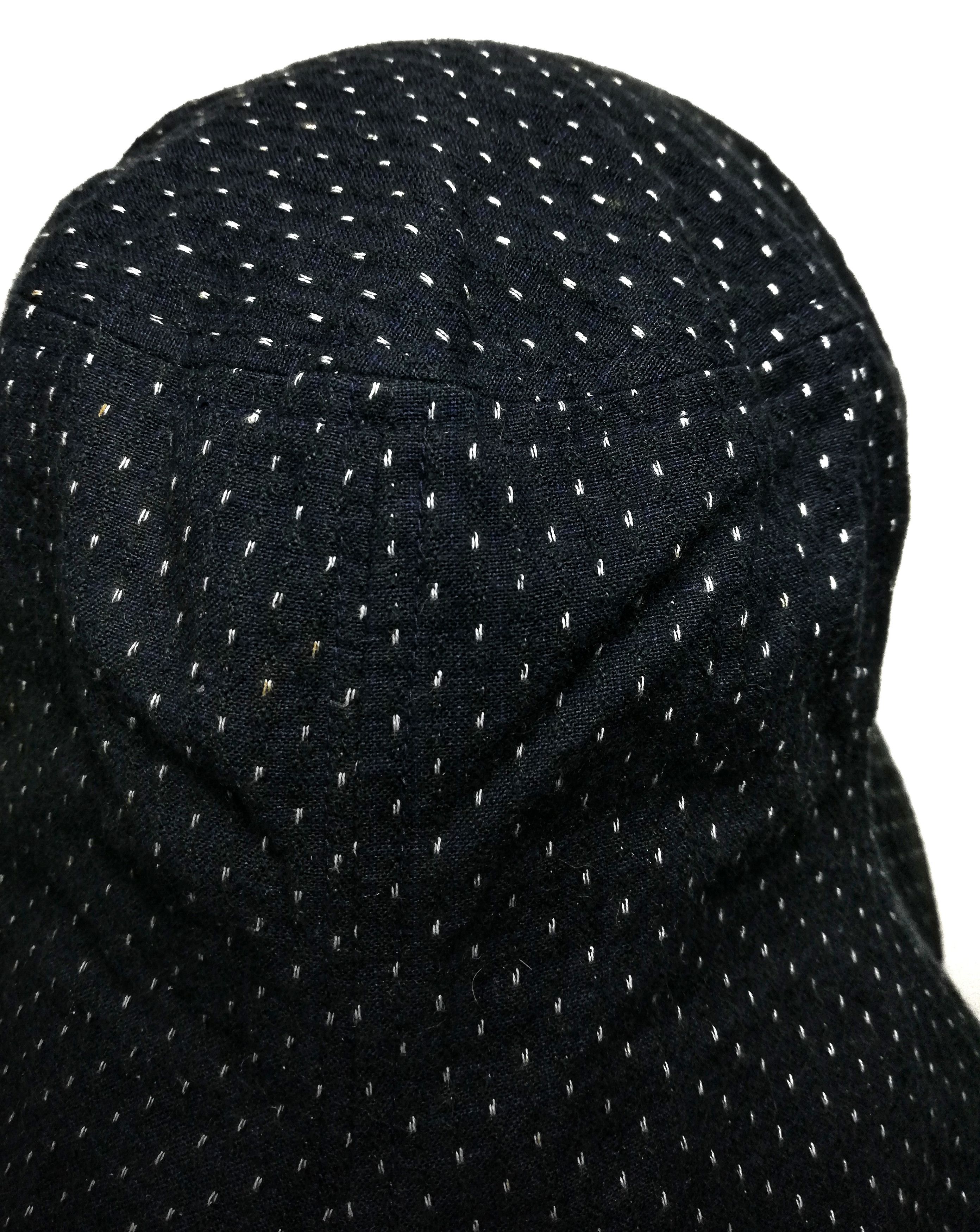 Indigo × Japanese Brand 🔥MEGA RARE Dope Design Indigo Sashiko Stitching Bucket Hat Size ONE SIZE - 10 Thumbnail