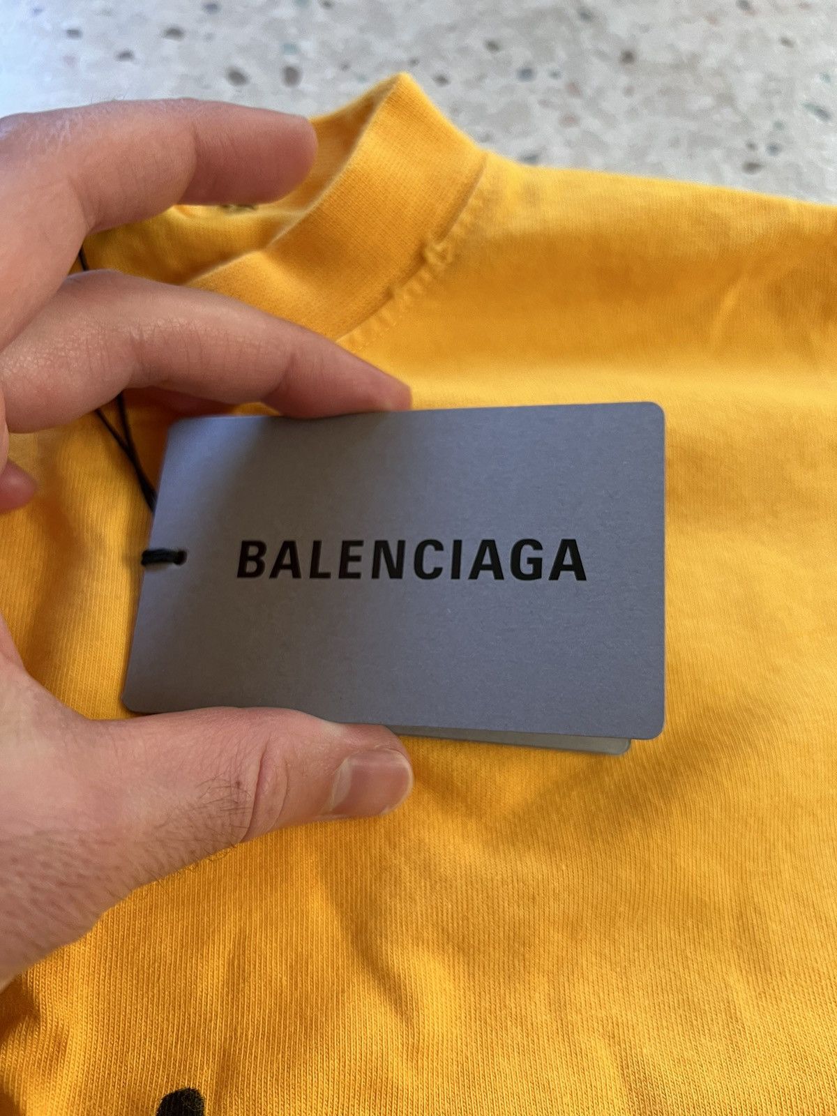 Balenciaga 2023 Bleed Logo Sharpie Shirt Size US S / EU 44-46 / 1 - 12 Thumbnail