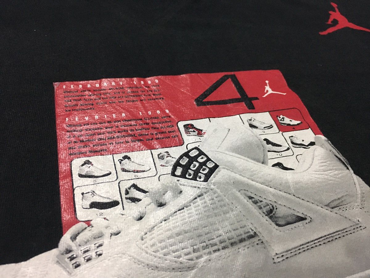 Jordan Brand × Nike Nike Air Jordan Shirt AJ 4 “Pure Money” Size US XL / EU 56 / 4 - 3 Thumbnail