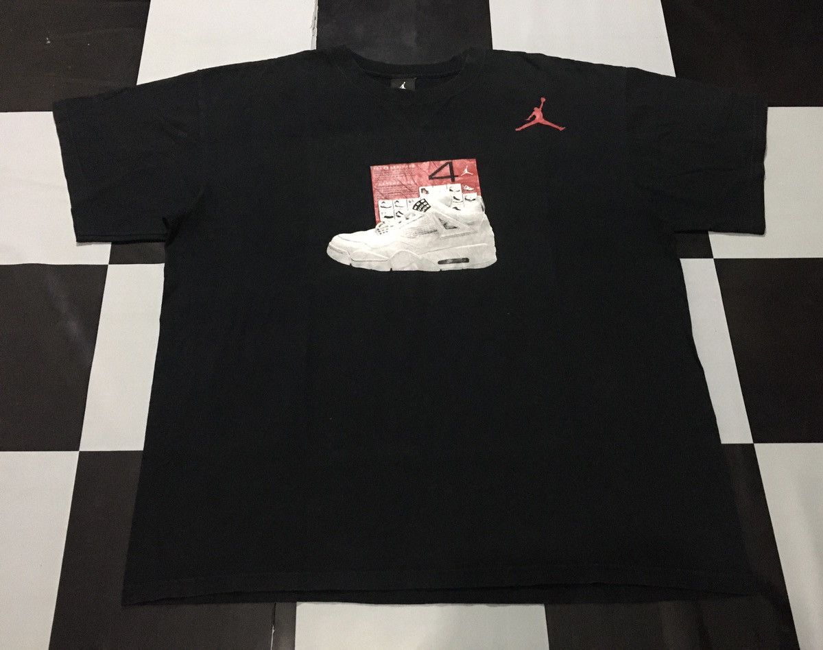 Jordan Brand × Nike Nike Air Jordan Shirt AJ 4 “Pure Money” Size US XL / EU 56 / 4 - 2 Thumbnail