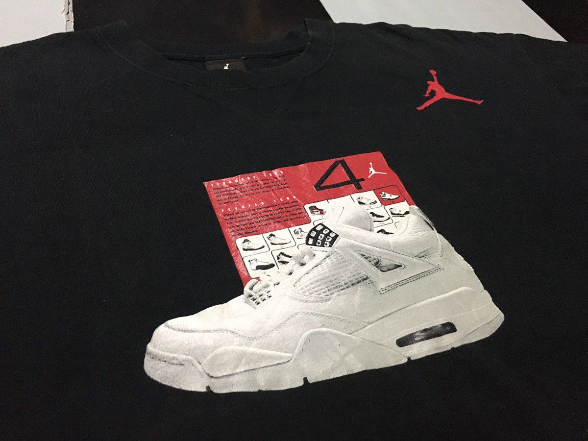 Jordan Brand × Nike Nike Air Jordan Shirt AJ 4 “Pure Money” Size US XL / EU 56 / 4 - 1 Thumbnail