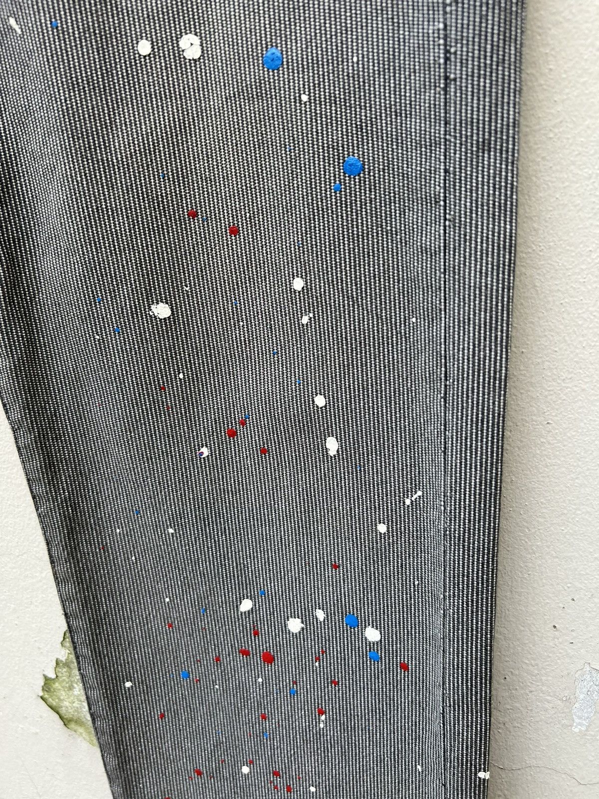 Vintage HIROMICHI NAKANO Japan Paint Splashed Striped Painter Pant Size US 32 / EU 48 - 12 Thumbnail