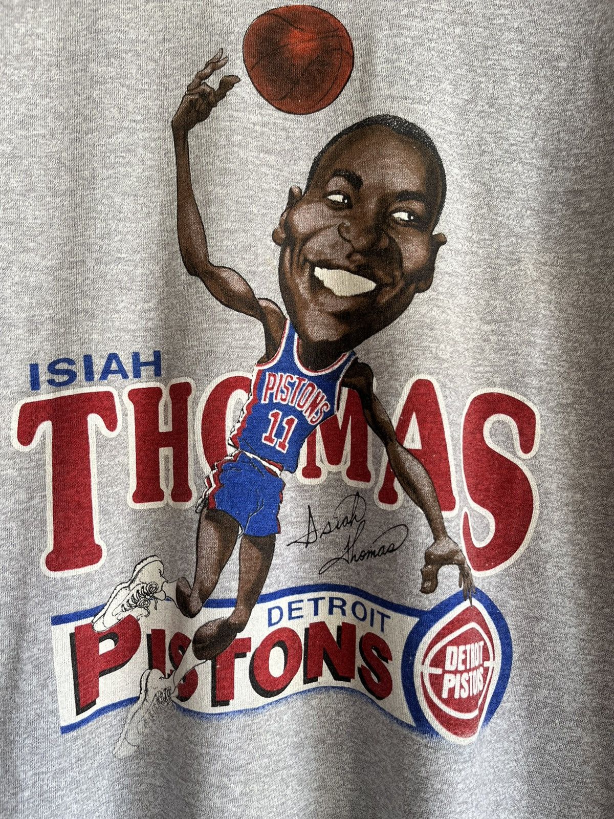 Vintage Isiah thomas ft8 Size US M / EU 48-50 / 2 - 2 Thumbnail