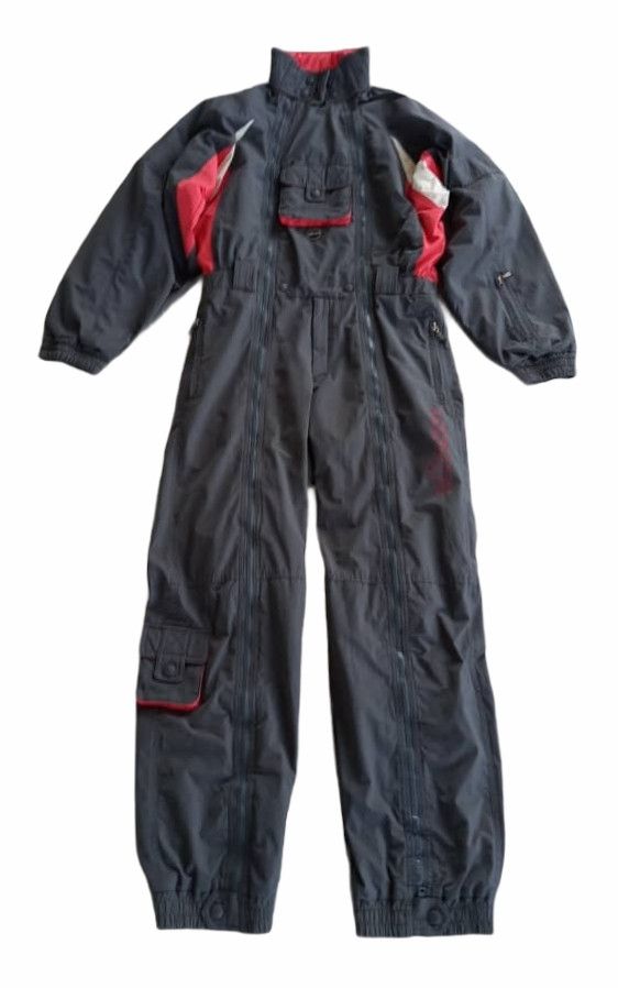 Ellesse × Gear for Sports Vintage Ellesse Super Racing Gear Full Zipper Coverall Size US 30 / EU 46 - 1 Thumbnail