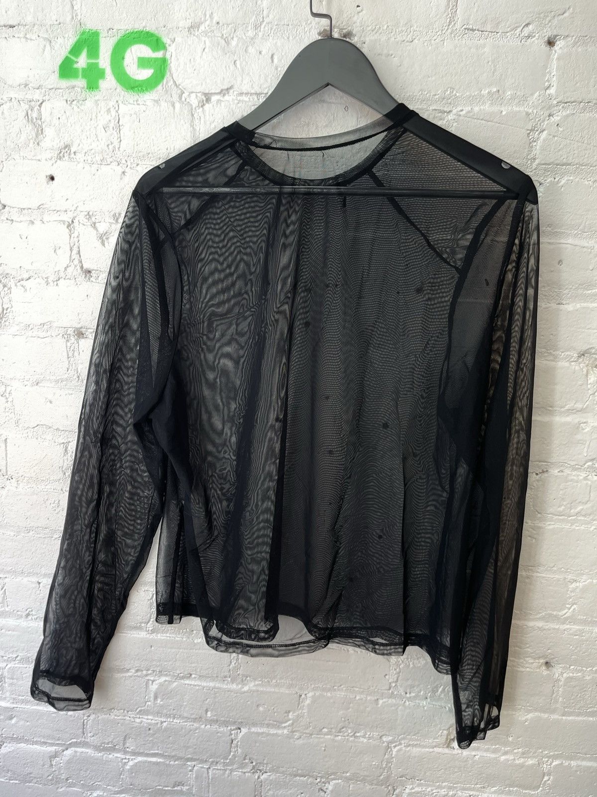 Other DIVINE SINS NYC Mesh sheer Shirt M / L Size US L / EU 52-54 / 3 - 5 Thumbnail