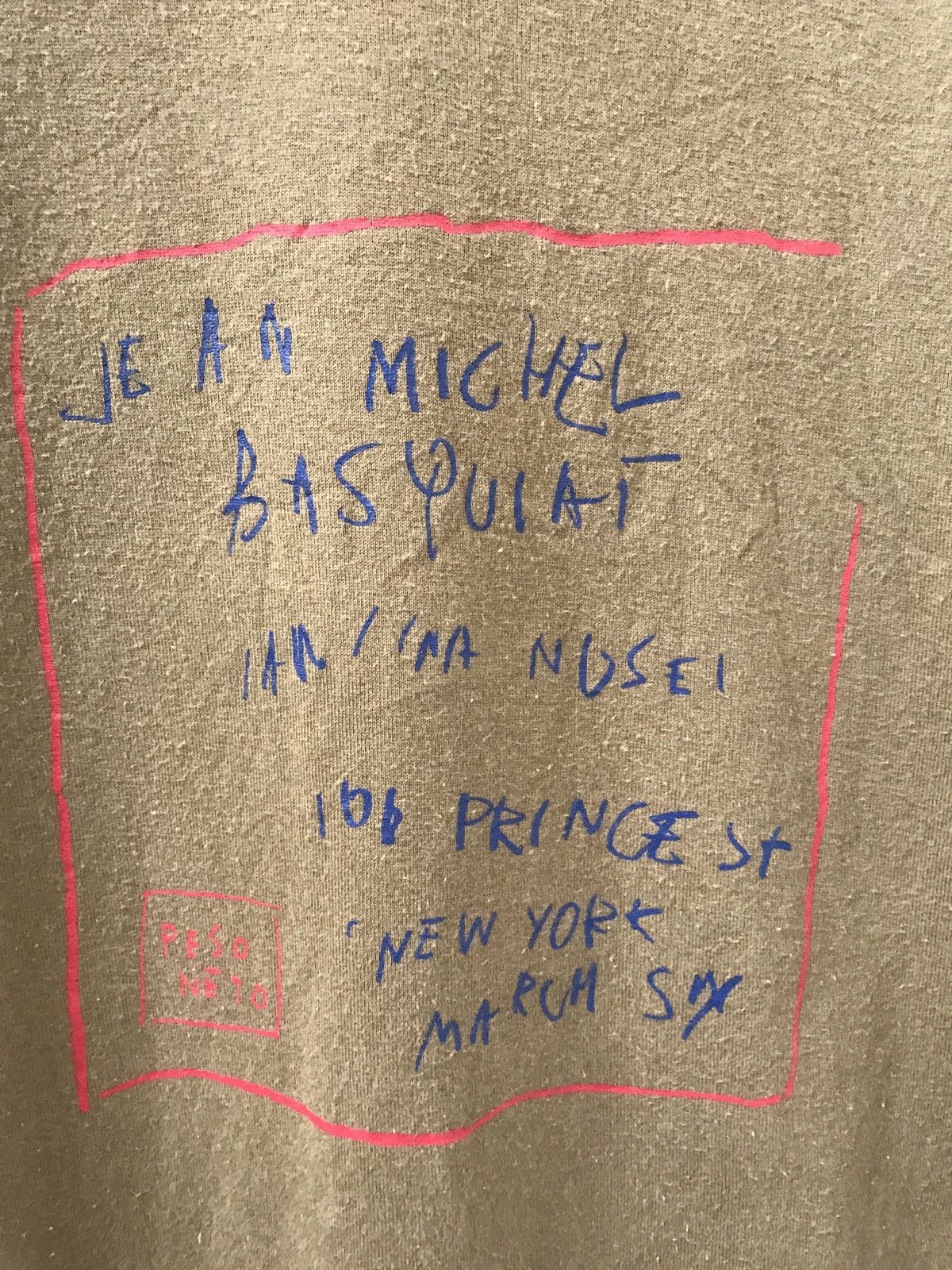 Jean-Michel Basquiat Vintage 2000s JMB X Uniqlo Long Sleeve Pop Art t shirt Size US L / EU 52-54 / 3 - 3 Thumbnail