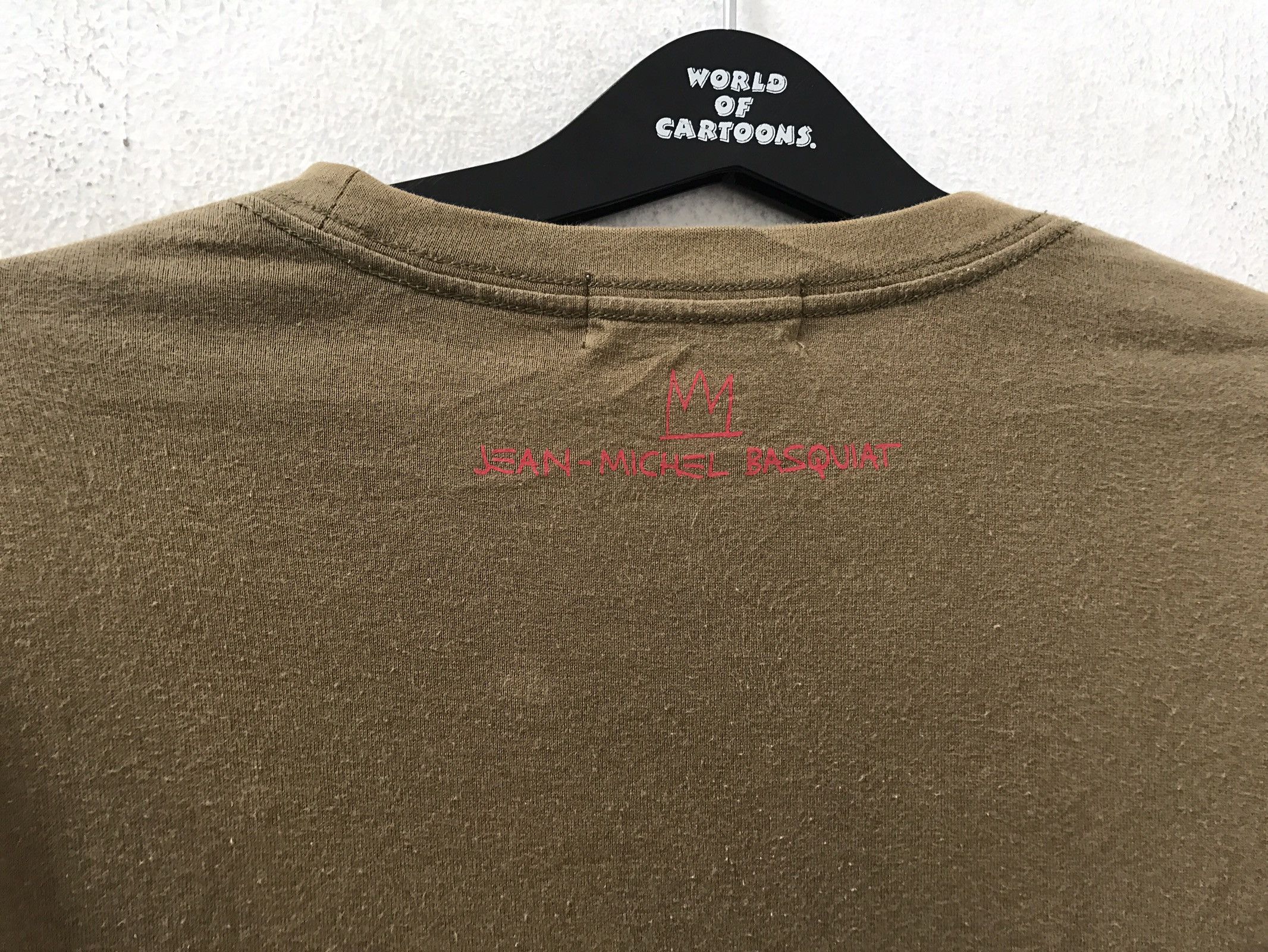Jean-Michel Basquiat Vintage 2000s JMB X Uniqlo Long Sleeve Pop Art t shirt Size US L / EU 52-54 / 3 - 7 Thumbnail