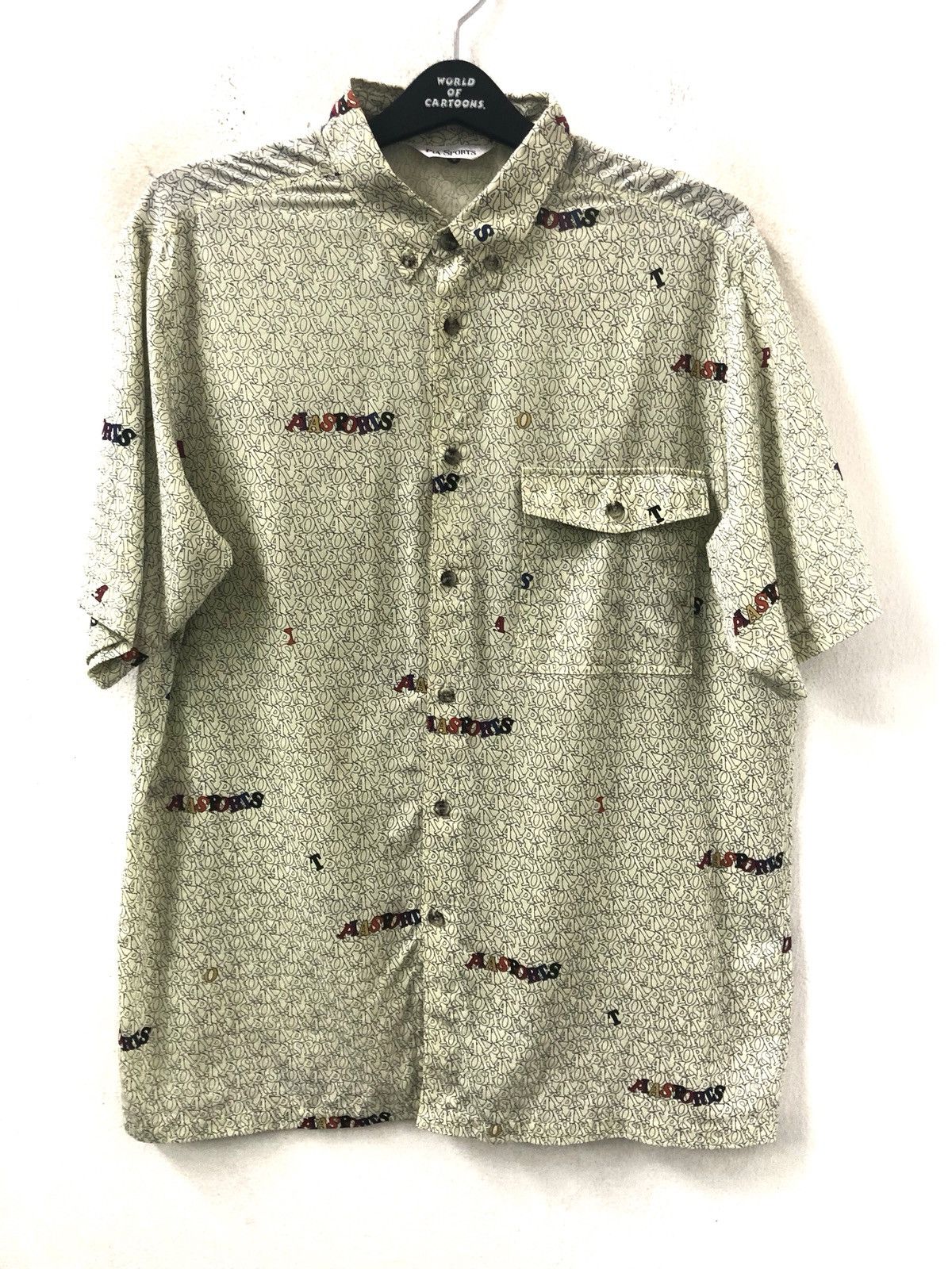Other Pia Sports Japan Alphabetically Silky Cotton Shirt Size US XL / EU 56 / 4 - 1 Thumbnail