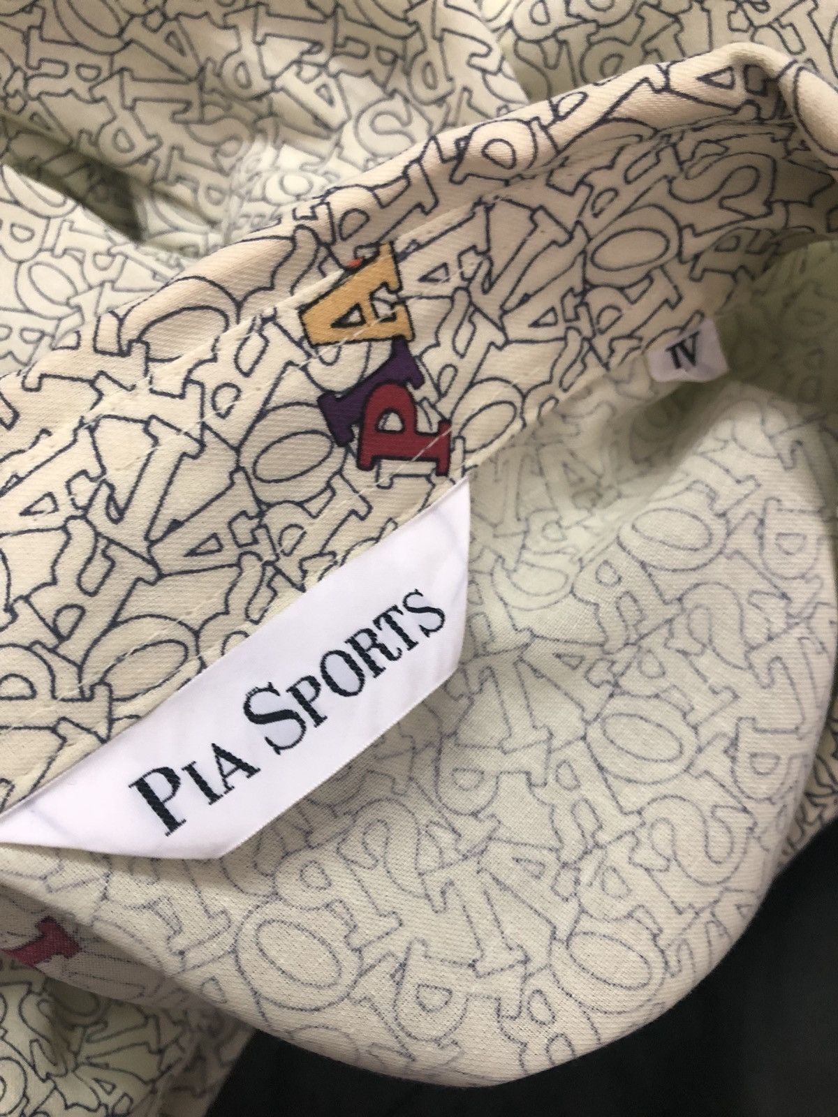 Other Pia Sports Japan Alphabetically Silky Cotton Shirt Size US XL / EU 56 / 4 - 11 Thumbnail