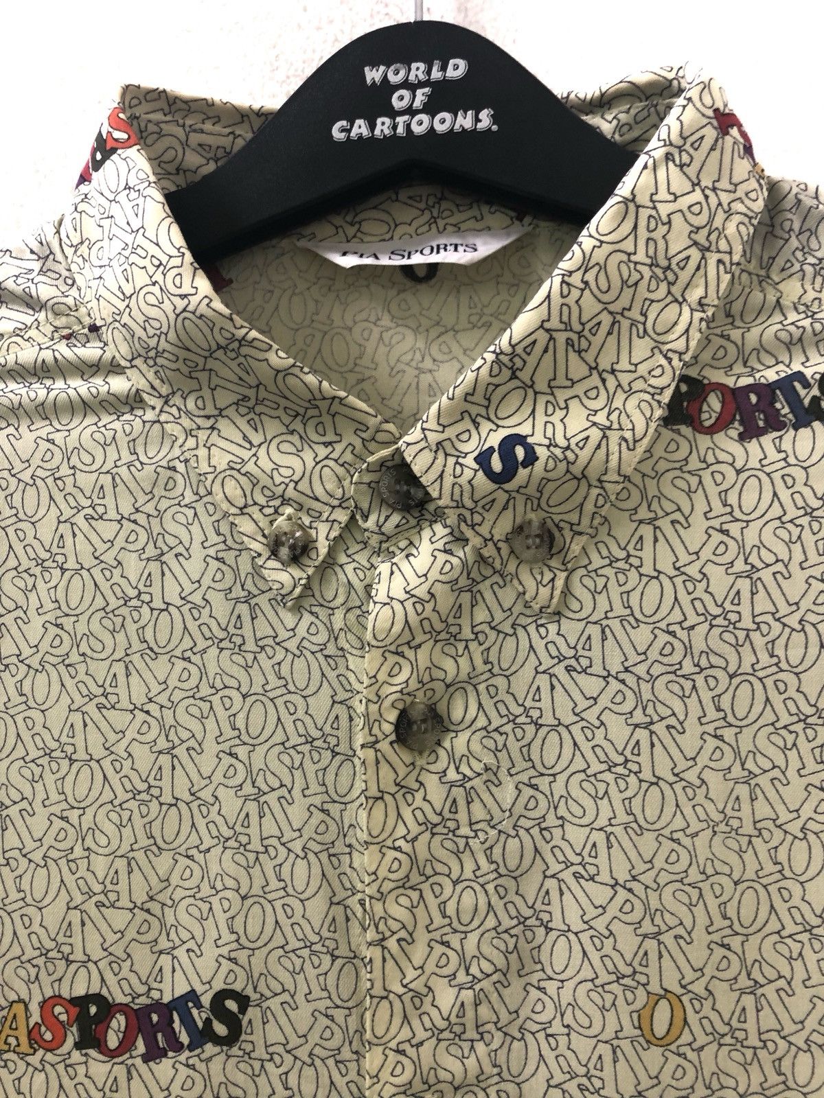 Other Pia Sports Japan Alphabetically Silky Cotton Shirt Size US XL / EU 56 / 4 - 6 Thumbnail