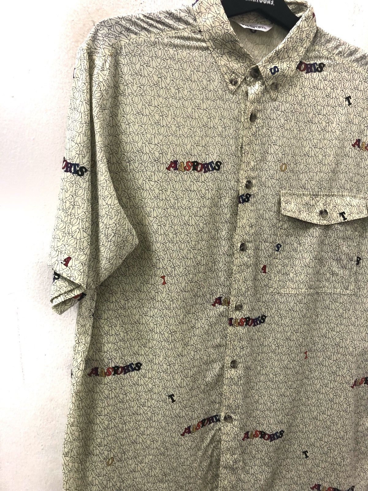 Other Pia Sports Japan Alphabetically Silky Cotton Shirt Size US XL / EU 56 / 4 - 5 Thumbnail