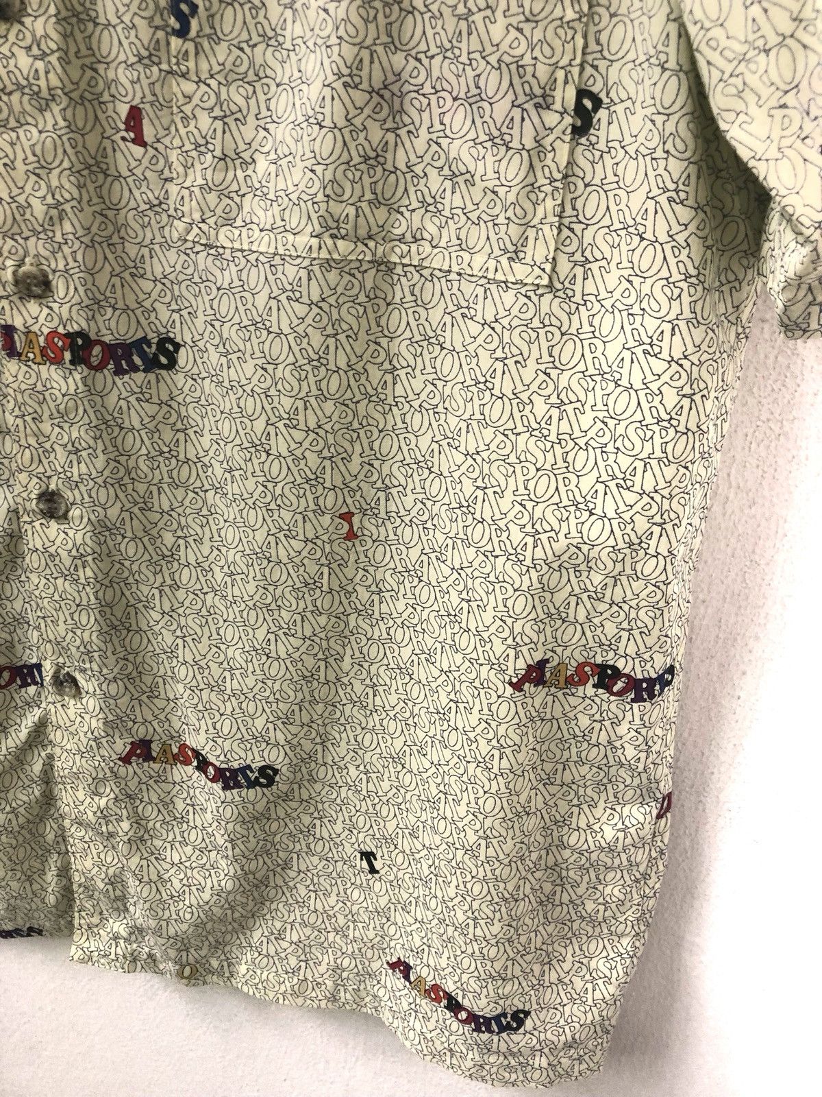 Other Pia Sports Japan Alphabetically Silky Cotton Shirt Size US XL / EU 56 / 4 - 4 Thumbnail