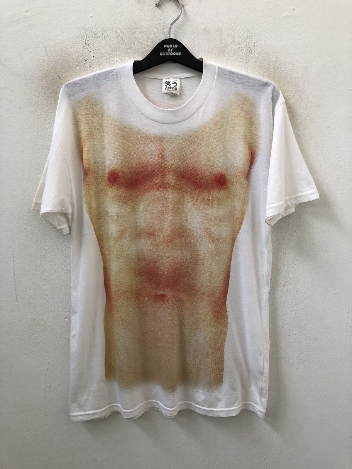 Japanese Brand Maseki Geinosha Silly Go Lucky Double Side Body tee Size US L / EU 52-54 / 3 - 1 Thumbnail
