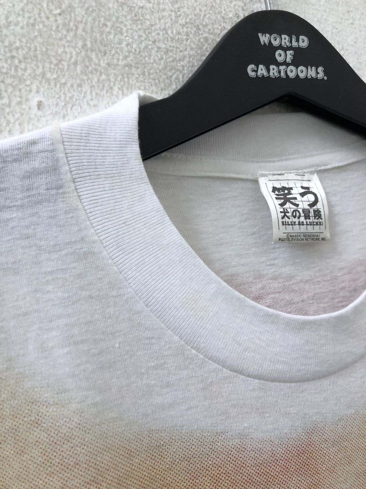 Japanese Brand Maseki Geinosha Silly Go Lucky Double Side Body tee Size US L / EU 52-54 / 3 - 6 Thumbnail