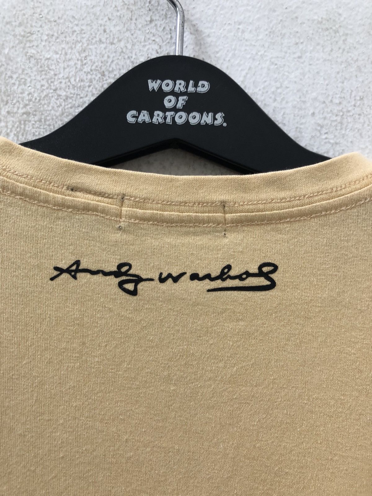Andy Warhol 2005 Andy Warhol Campbell Tomato Soup Pop Art Yellow LS Size US XL / EU 56 / 4 - 5 Thumbnail