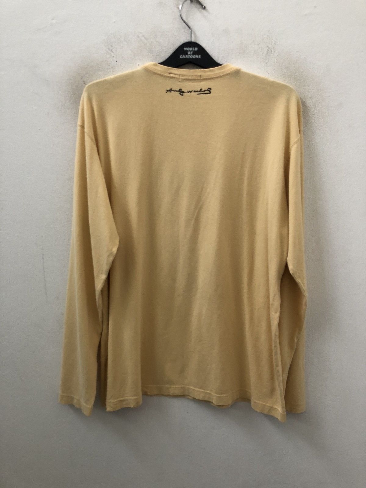 Andy Warhol 2005 Andy Warhol Campbell Tomato Soup Pop Art Yellow LS Size US XL / EU 56 / 4 - 4 Thumbnail