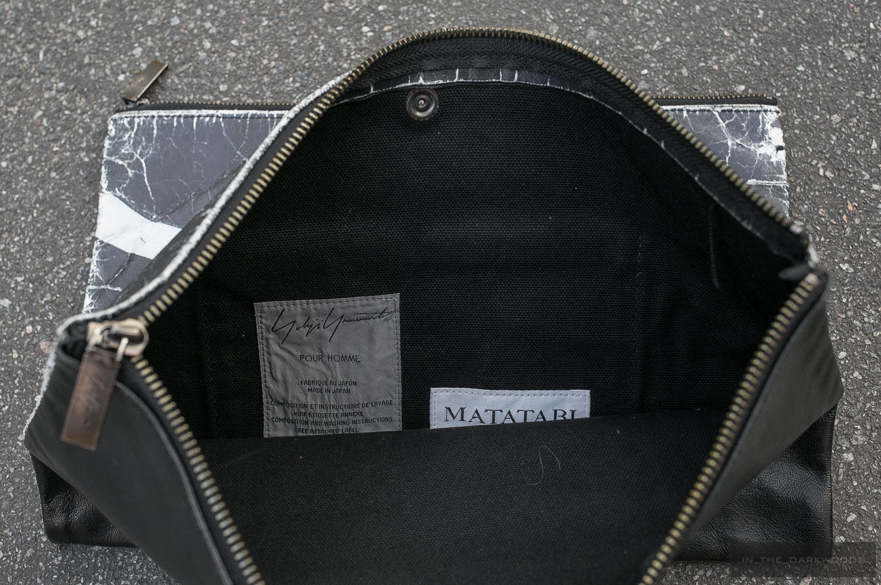 Yohji Yamamoto leather clutch Size ONE SIZE - 7 Thumbnail