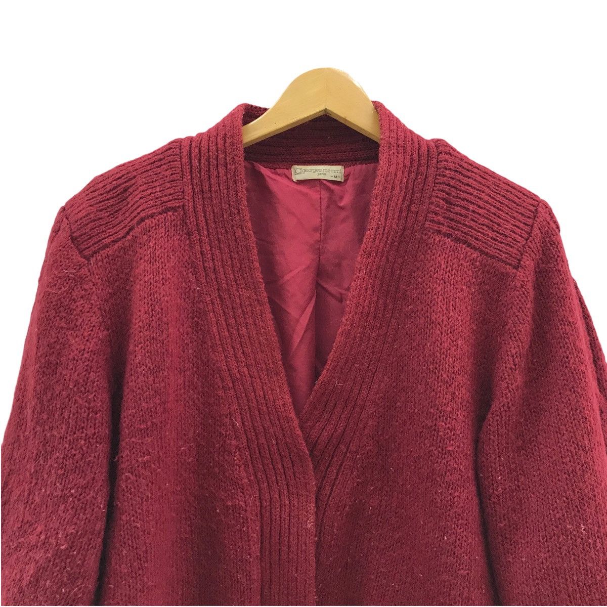 Designer Vintage Georges Memmi Paris Cardigan Size US M / EU 48-50 / 2 - 2 Thumbnail