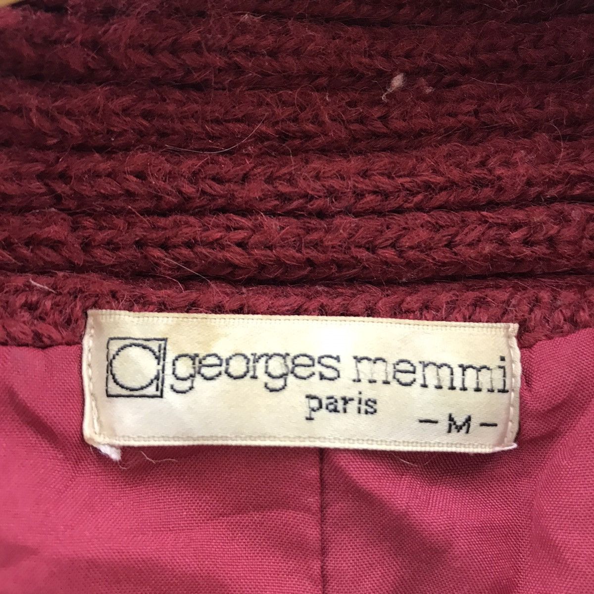 Designer Vintage Georges Memmi Paris Cardigan Size US M / EU 48-50 / 2 - 5 Thumbnail