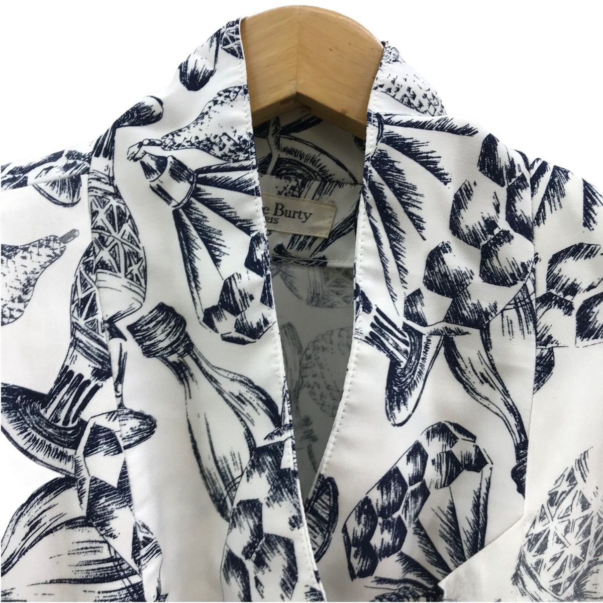 Other Vintage Liliane Burty Paris Art Design Size M / US 6-8 / IT 42-44 - 4 Thumbnail