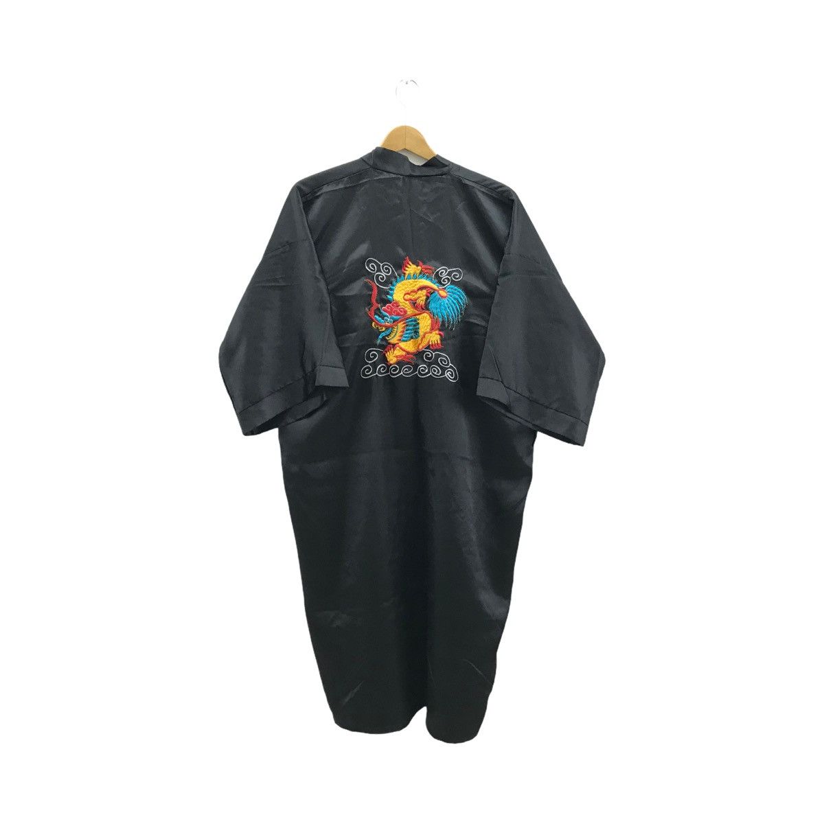Japanese Brand Vintage Kimono Embroidery Dragon Haori Yakuta Size US L / EU 52-54 / 3 - 6 Thumbnail