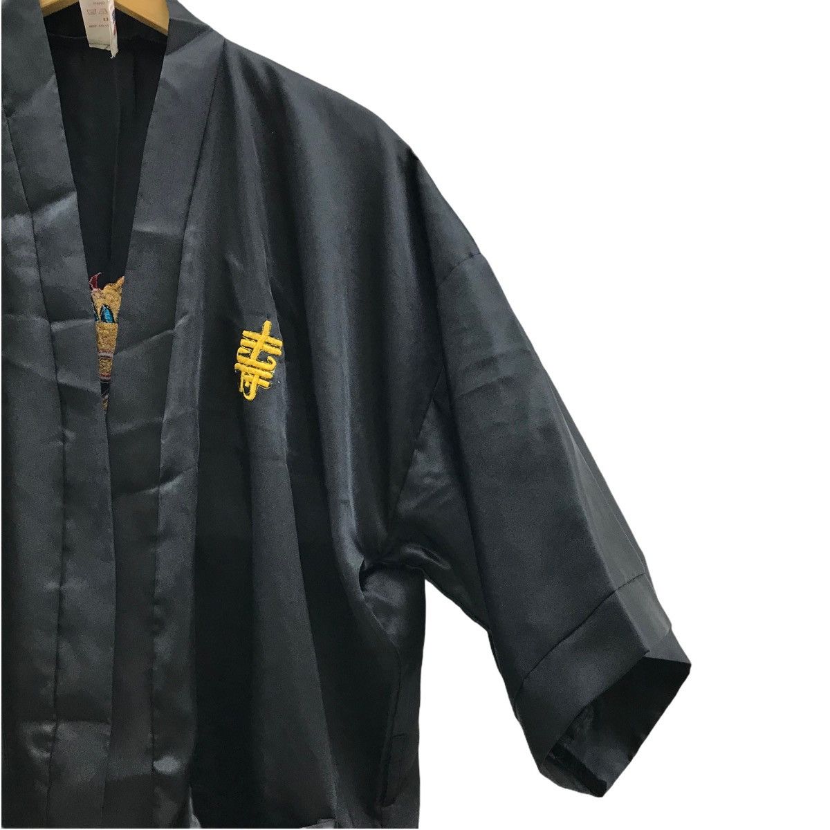 Japanese Brand Vintage Kimono Embroidery Dragon Haori Yakuta Size US L / EU 52-54 / 3 - 4 Thumbnail
