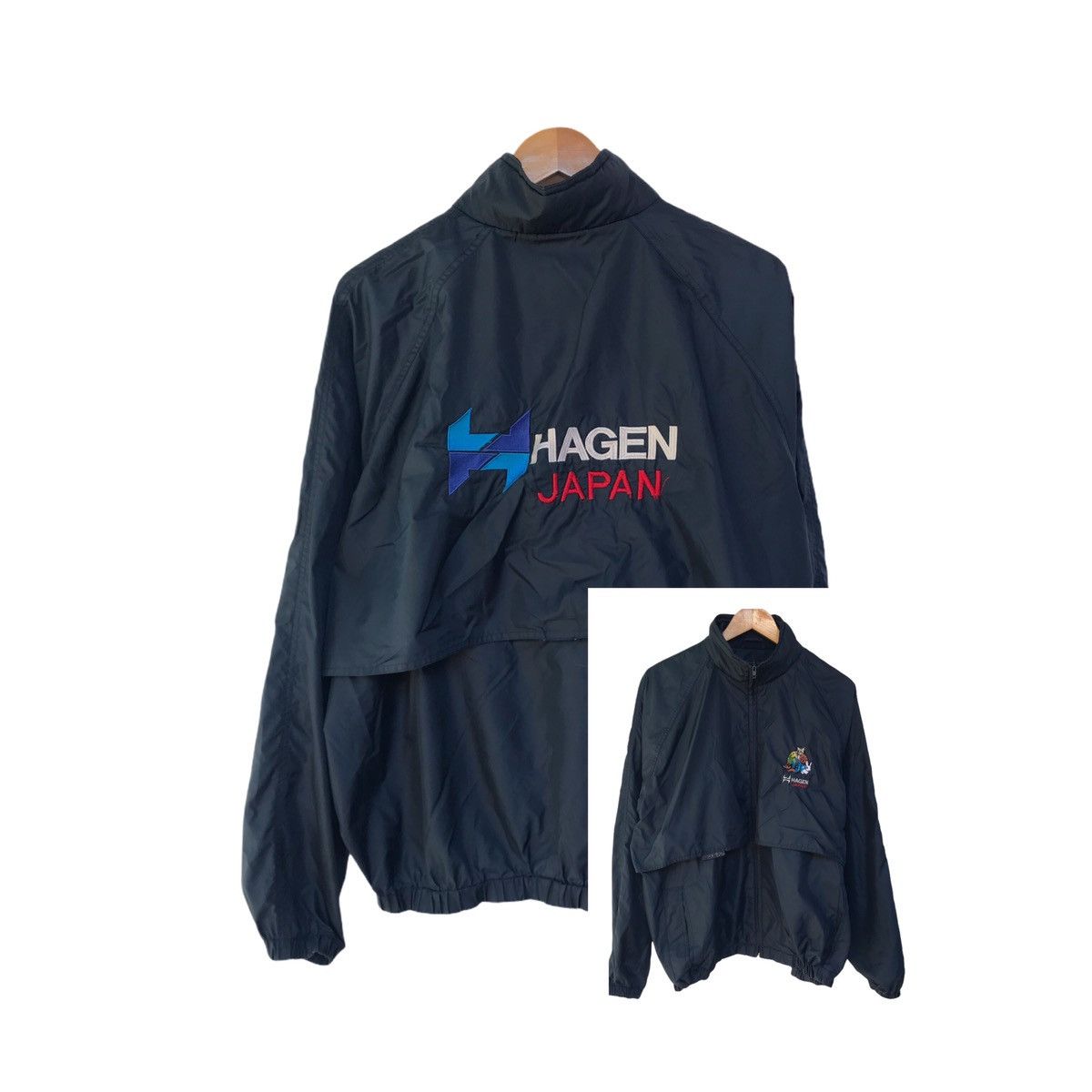 Japanese Brand × Stormtech × Vintage Vintage Stormtech Jacket Biglogo Embroidery Hagen Japan Size US M / EU 48-50 / 2 - 1 Thumbnail