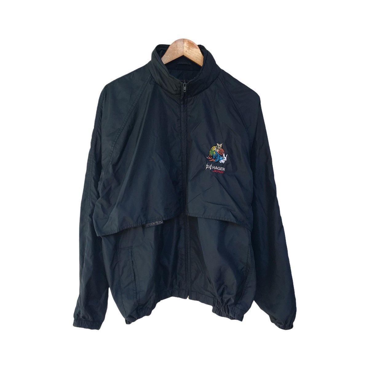 Japanese Brand × Stormtech × Vintage Vintage Stormtech Jacket Biglogo Embroidery Hagen Japan Size US M / EU 48-50 / 2 - 2 Thumbnail