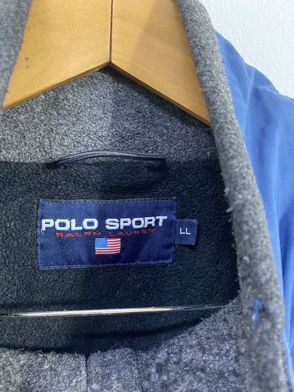Polo Ralph Lauren Vintage Polo Sport Ralph Lauren Padded Jacket American Flag Size US XL / EU 56 / 4 - 3 Thumbnail