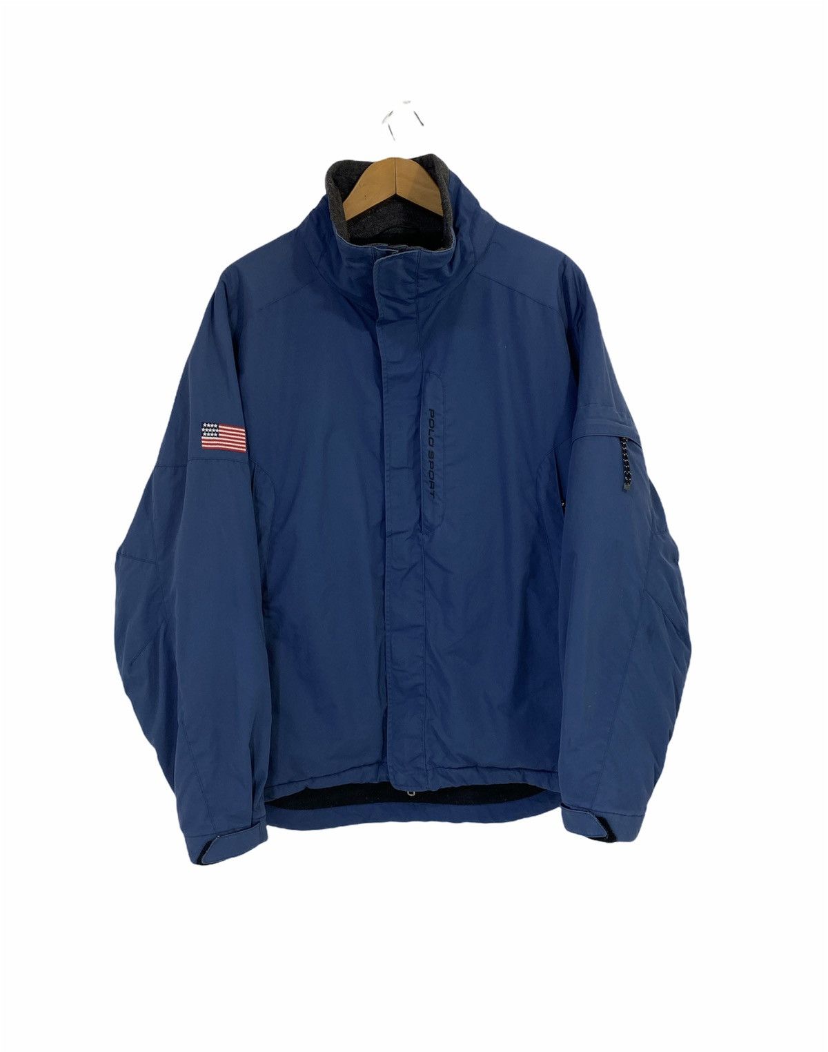 Polo Ralph Lauren Vintage Polo Sport Ralph Lauren Padded Jacket American Flag Size US XL / EU 56 / 4 - 1 Thumbnail
