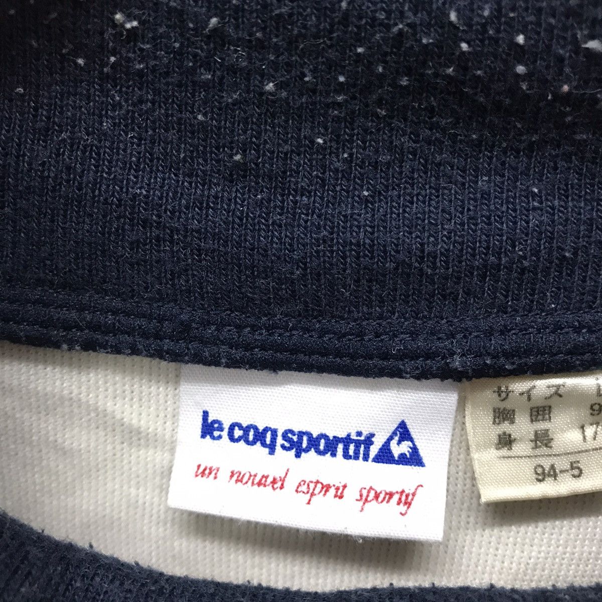 Le Coq Sportif × Sports Specialties × Vintage Vintage Le Coq Sportif Sweatshirt Size US L / EU 52-54 / 3 - 6 Thumbnail