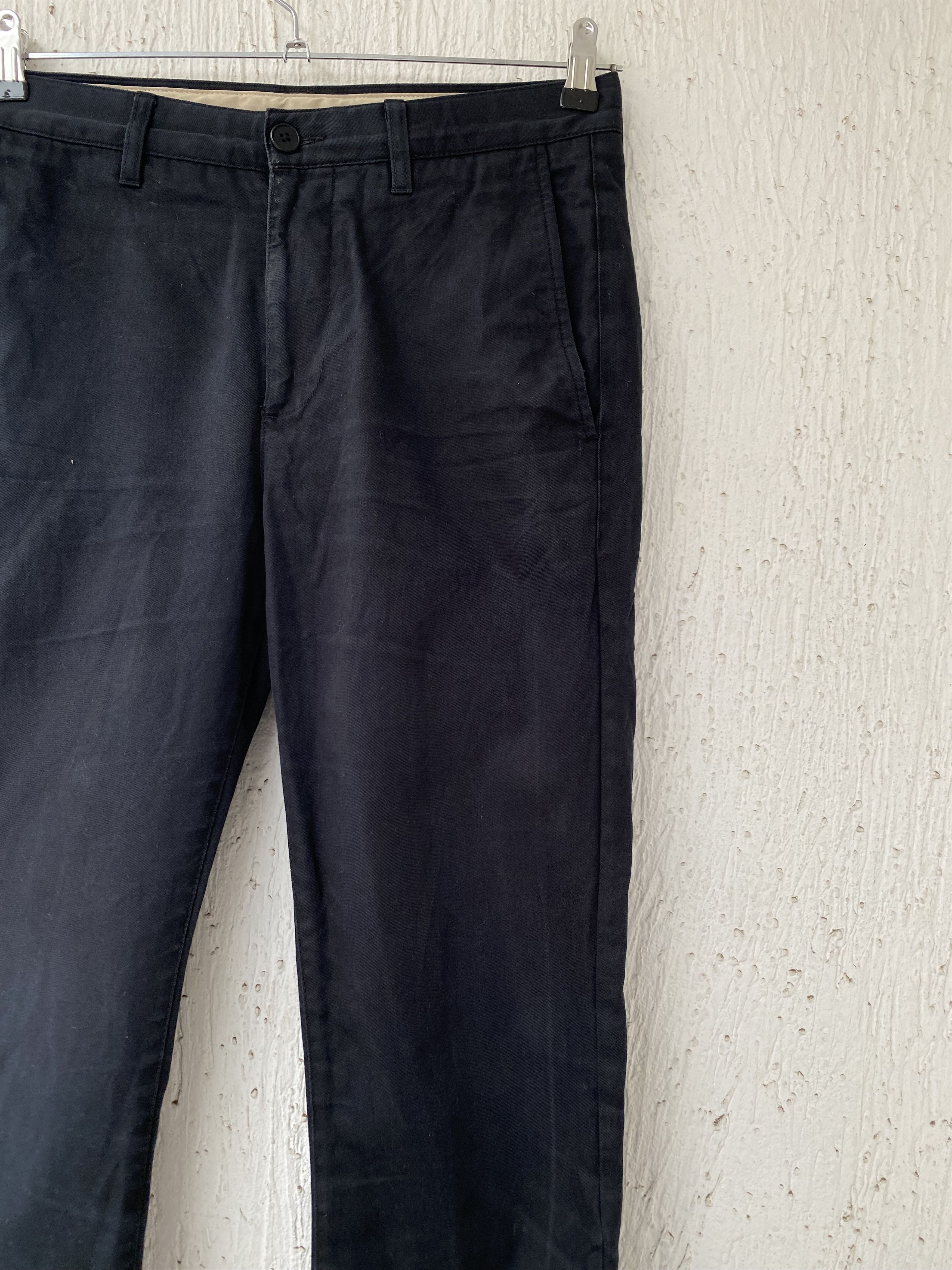 Acne Studios black roc twill chinos Size US 32 / EU 48 - 2 Thumbnail