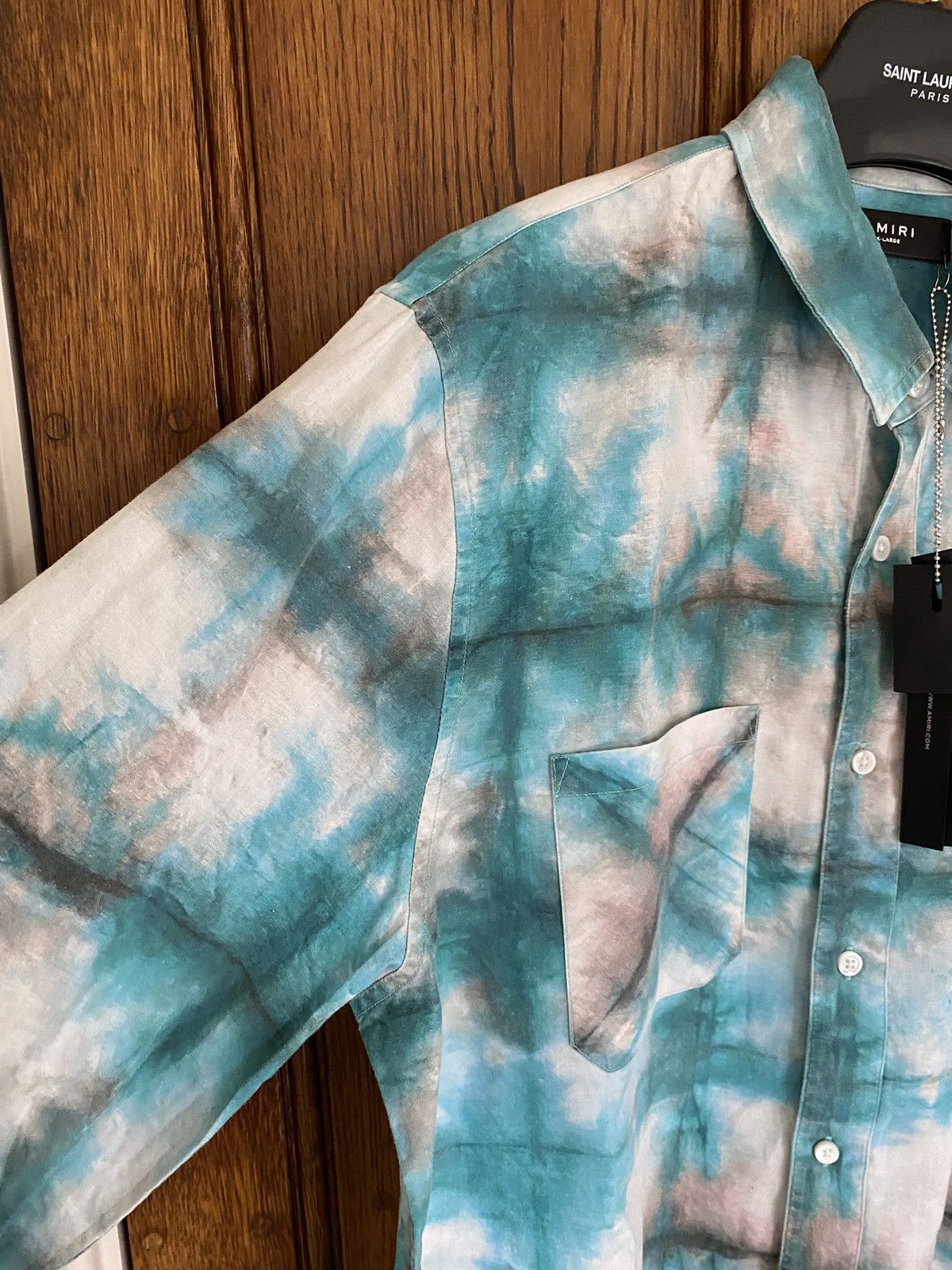 Amiri 🤩🤩 FW20 Amiri watercolour raw hem flannel XL £679 Size US XL / EU 56 / 4 - 15 Thumbnail