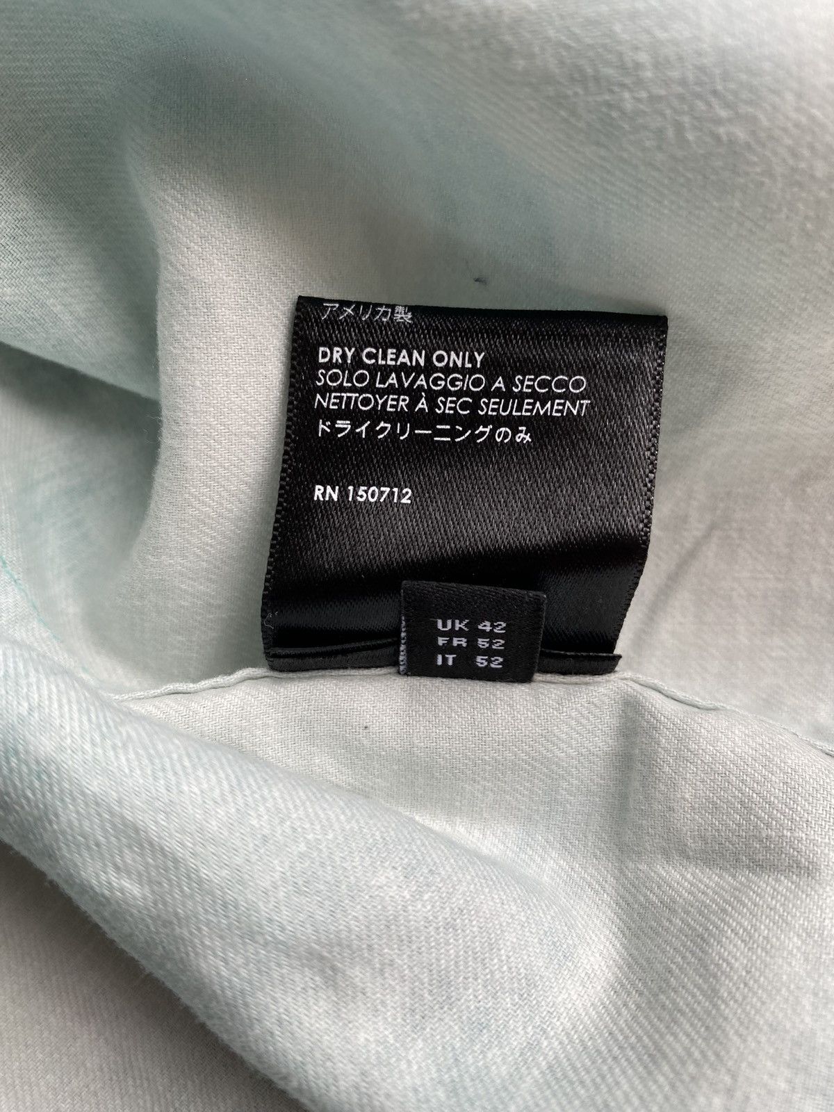 Amiri 🤩🤩 FW20 Amiri watercolour raw hem flannel XL £679 Size US XL / EU 56 / 4 - 13 Thumbnail