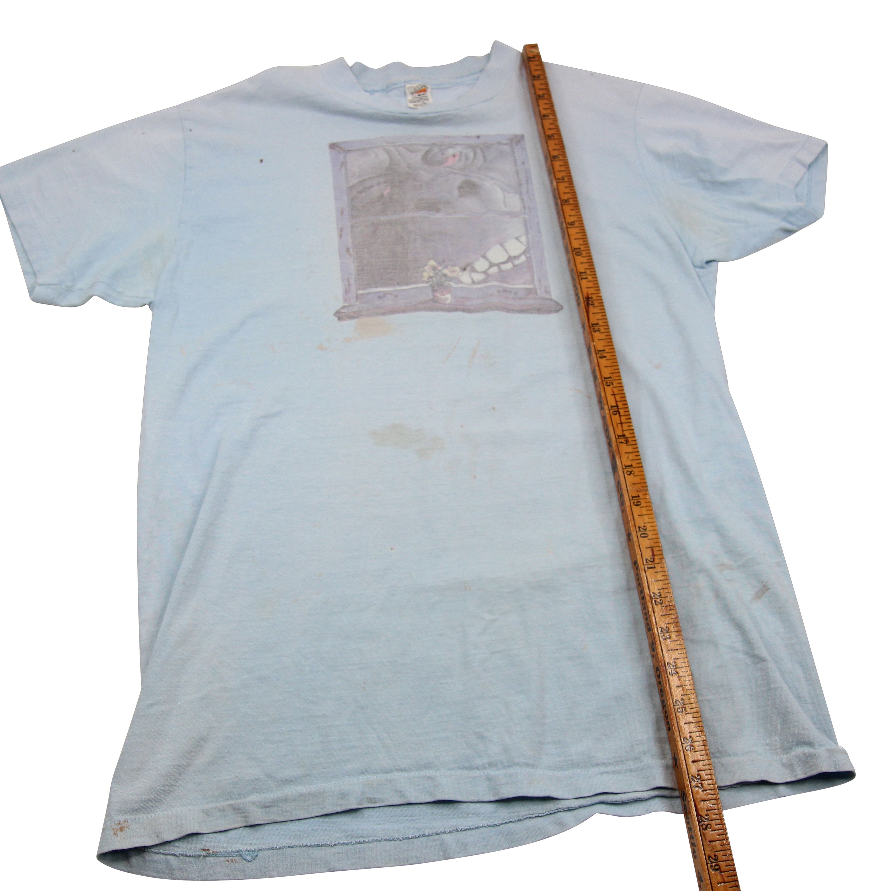 Hanes × Vintage Vintage 70s Giant Stoned Gorilla Graphic T Shirt Size US L / EU 52-54 / 3 - 10 Thumbnail