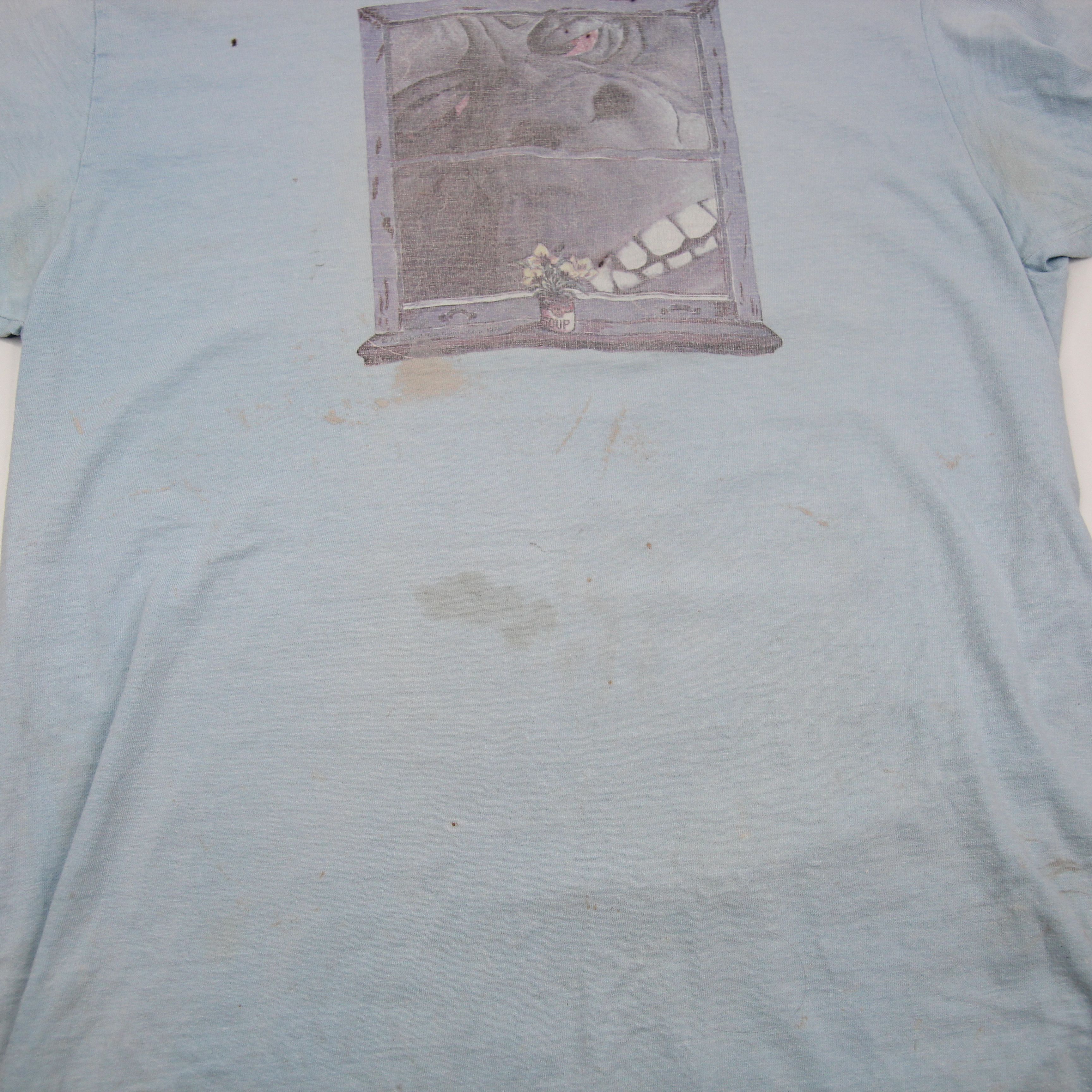 Hanes × Vintage Vintage 70s Giant Stoned Gorilla Graphic T Shirt Size US L / EU 52-54 / 3 - 8 Thumbnail