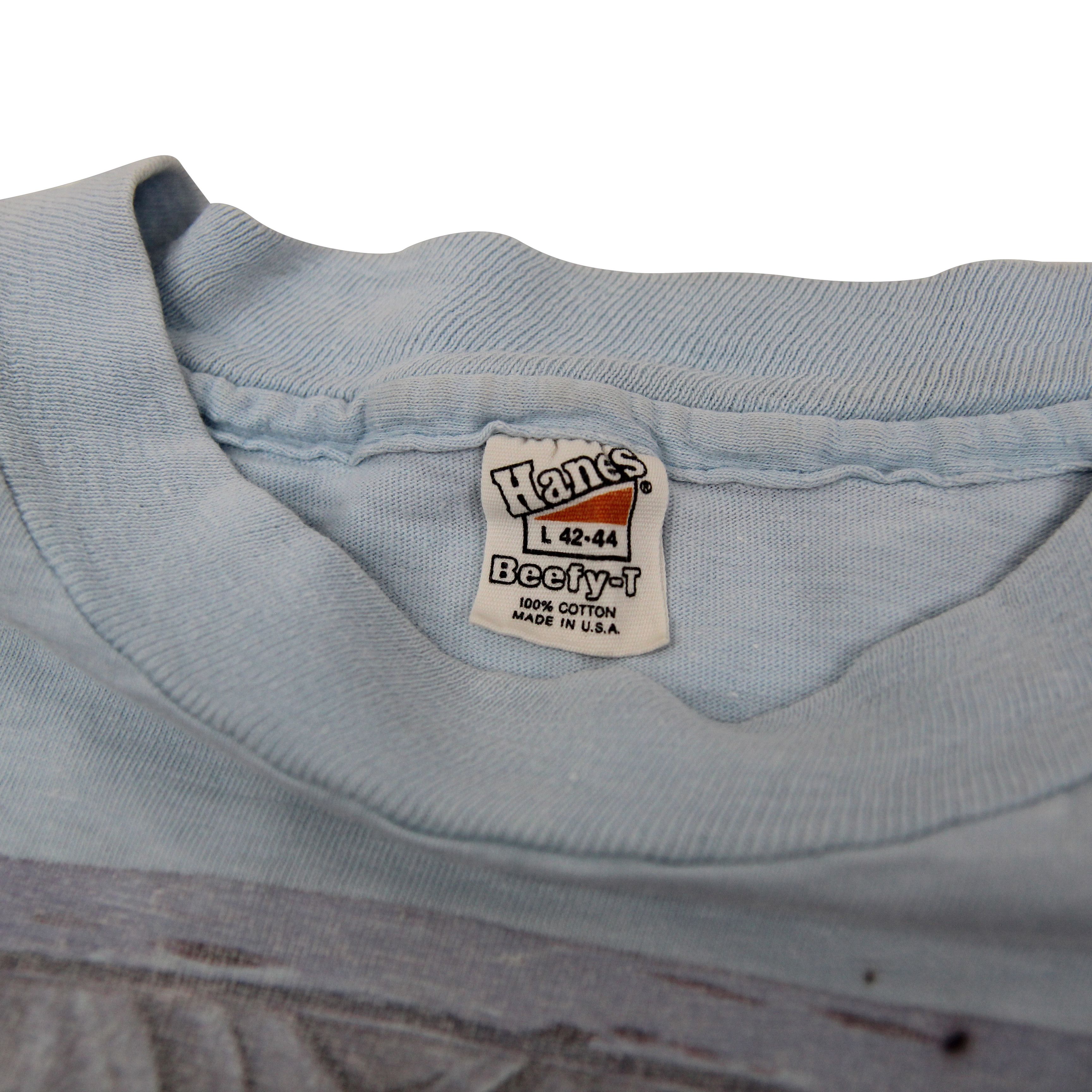 Hanes × Vintage Vintage 70s Giant Stoned Gorilla Graphic T Shirt Size US L / EU 52-54 / 3 - 7 Thumbnail