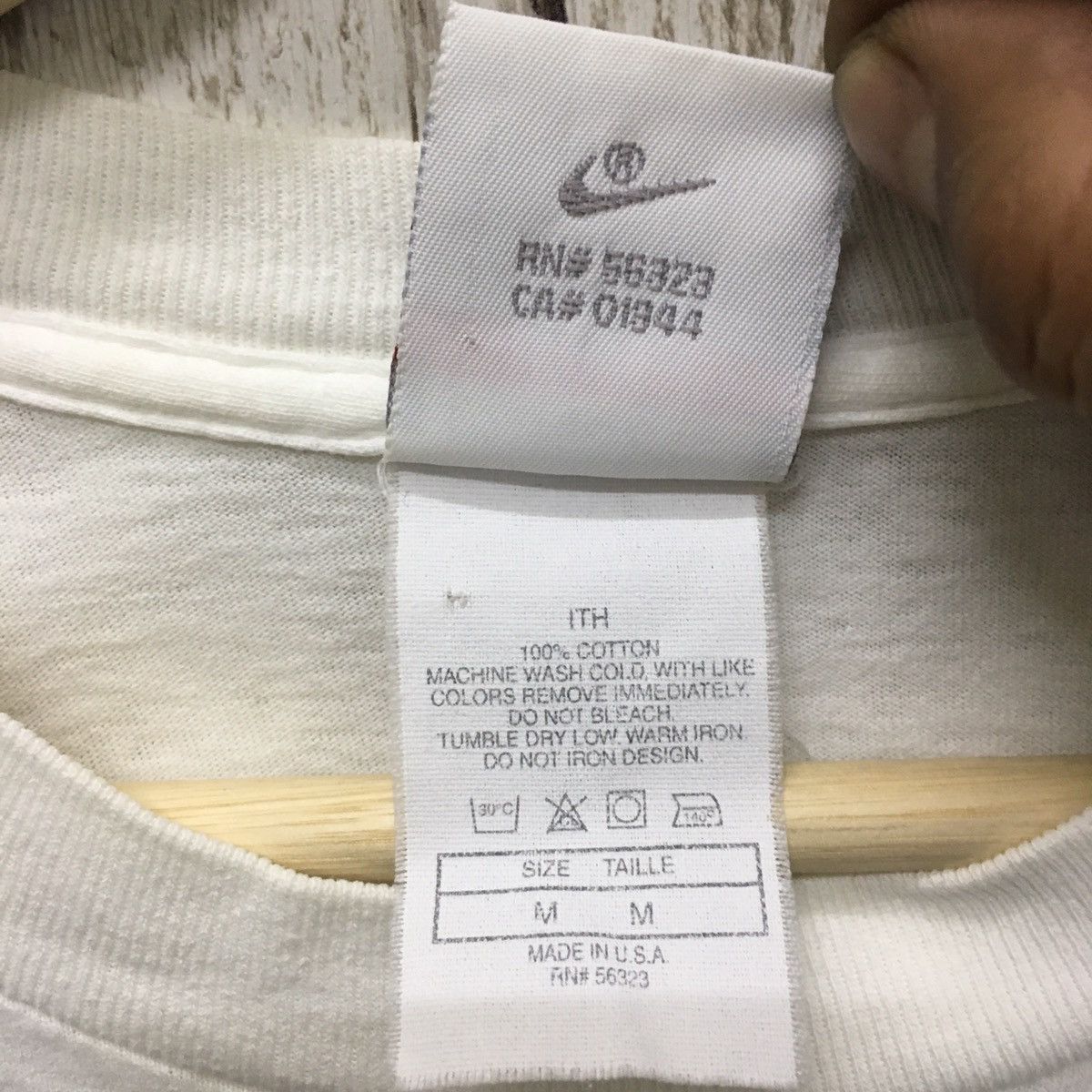Nike × Vintage Rare Vintage Nike Pippen Grey Tag Made In USA Size US M / EU 48-50 / 2 - 10 Thumbnail