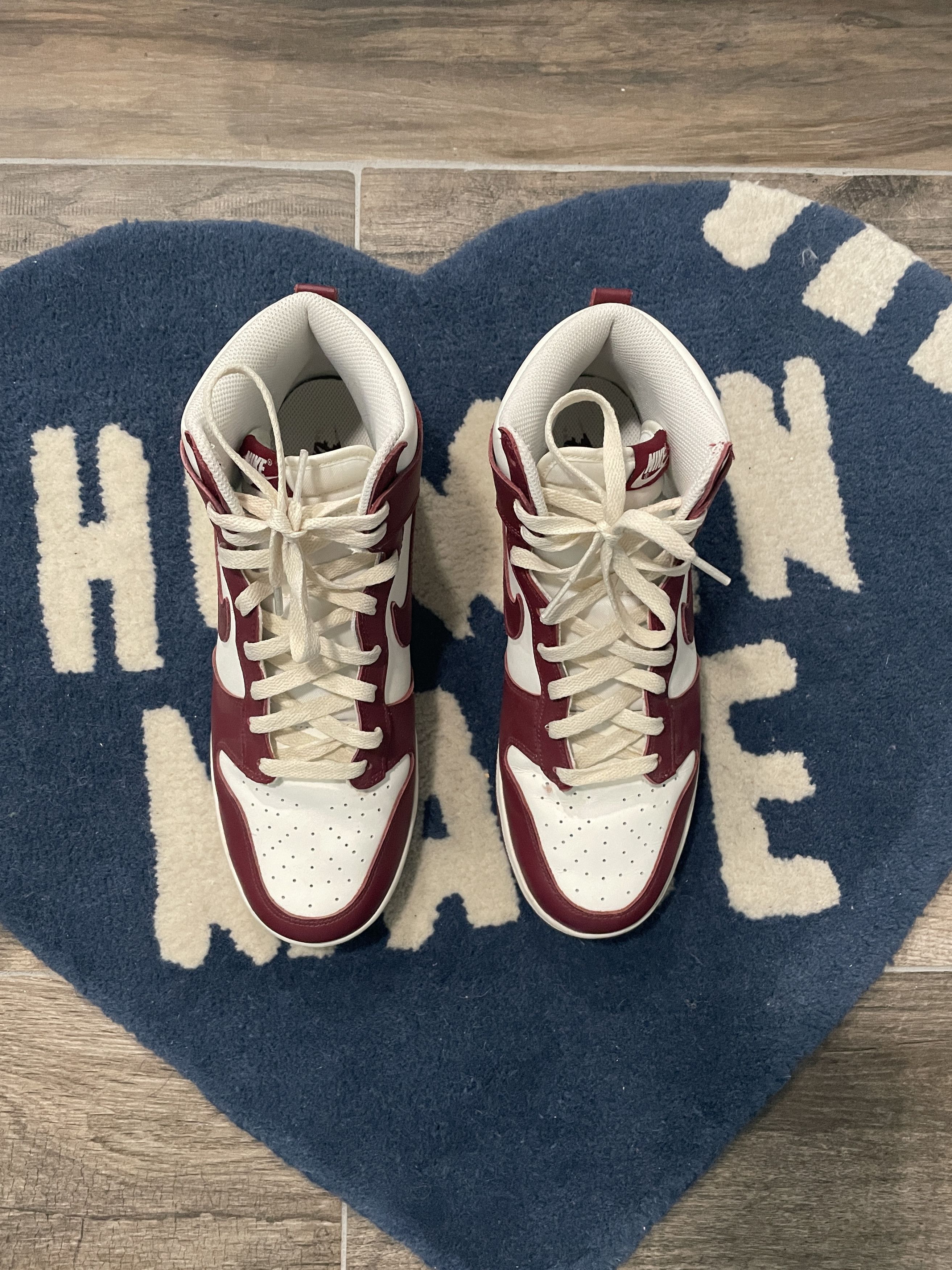 Nike Nike Dunk High Team Red Size US 9.5 / EU 42-43 - 4 Thumbnail