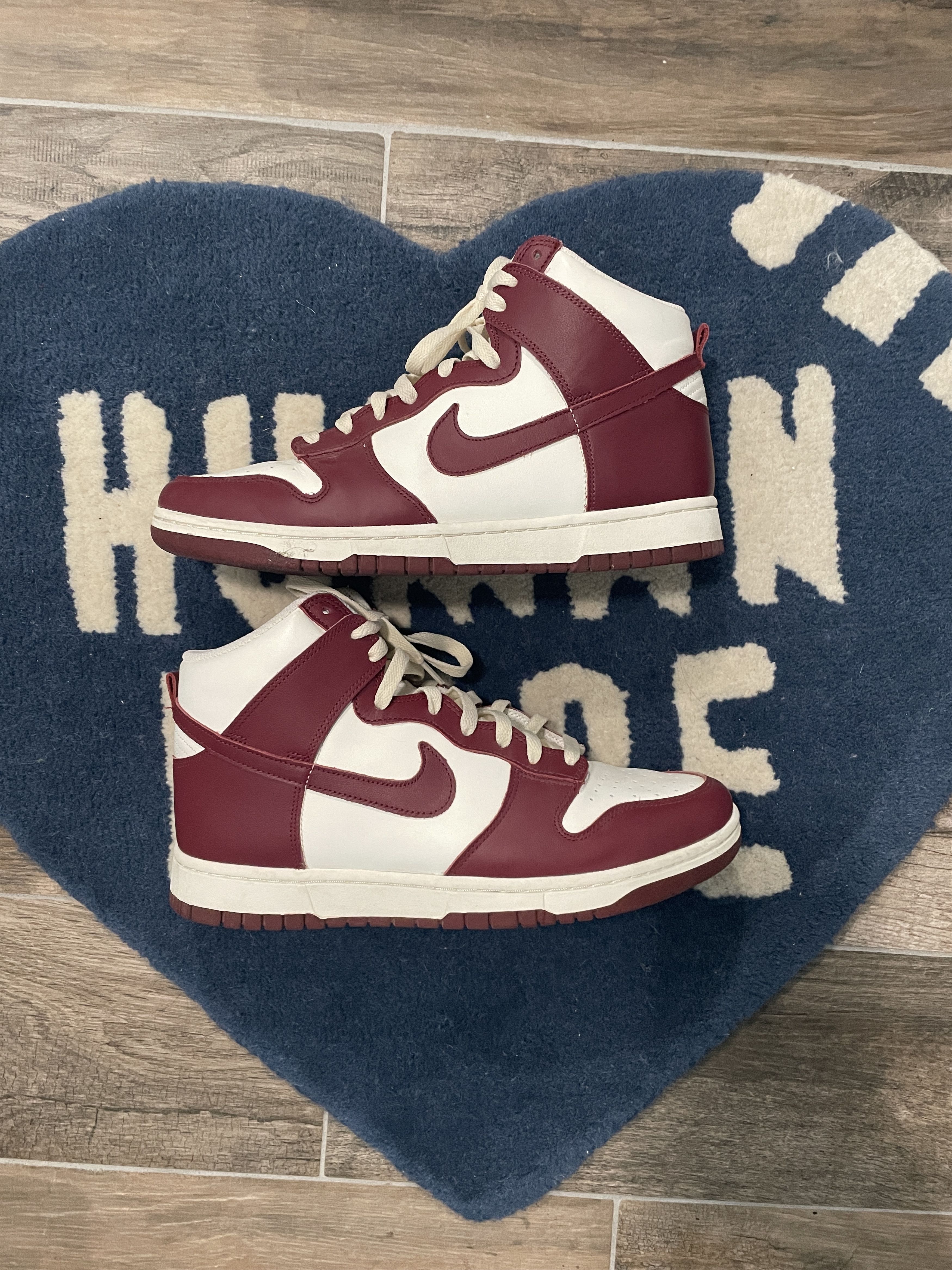 Nike Nike Dunk High Team Red Size US 9.5 / EU 42-43 - 1 Thumbnail