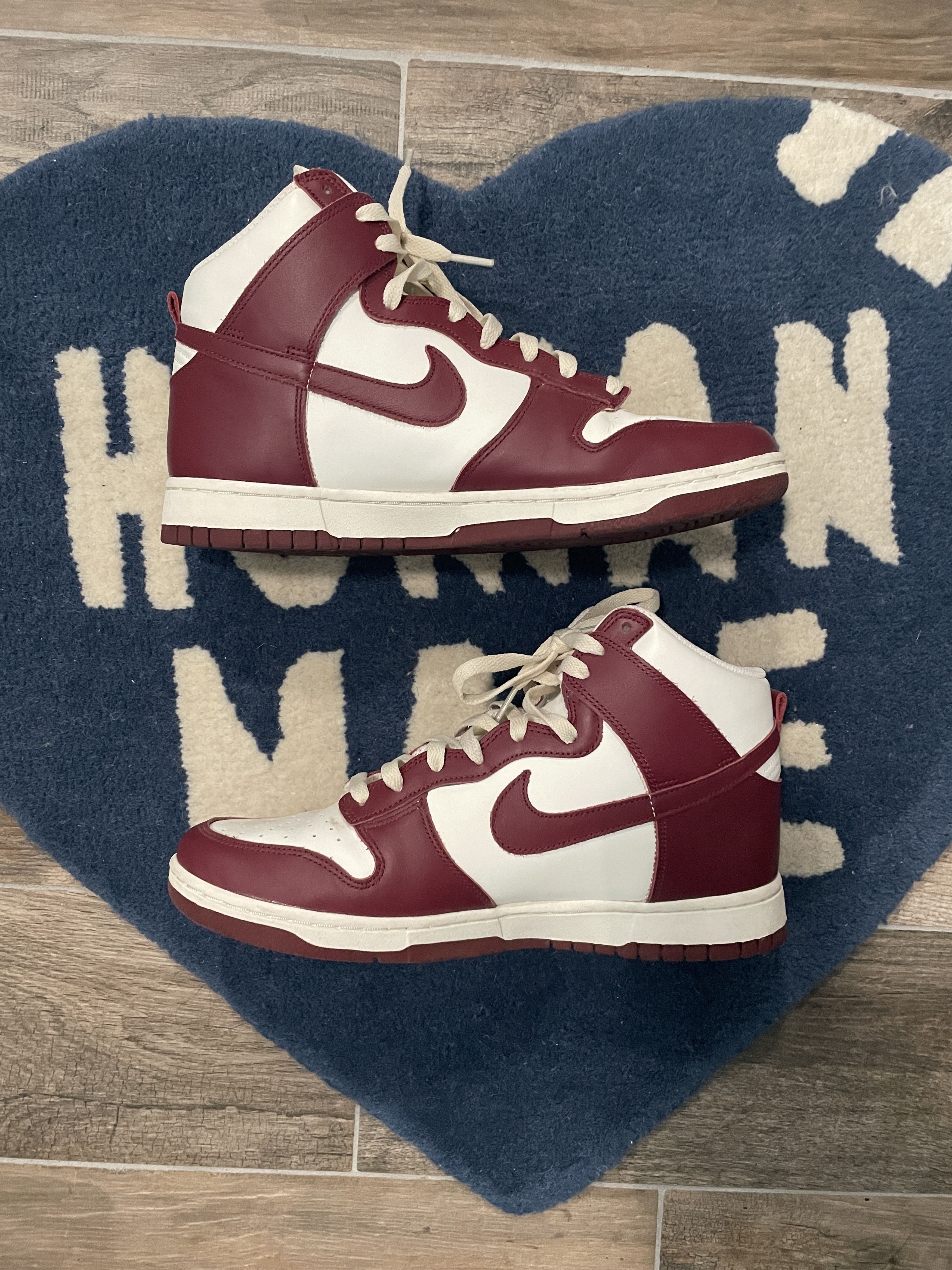 Nike Nike Dunk High Team Red Size US 9.5 / EU 42-43 - 2 Thumbnail