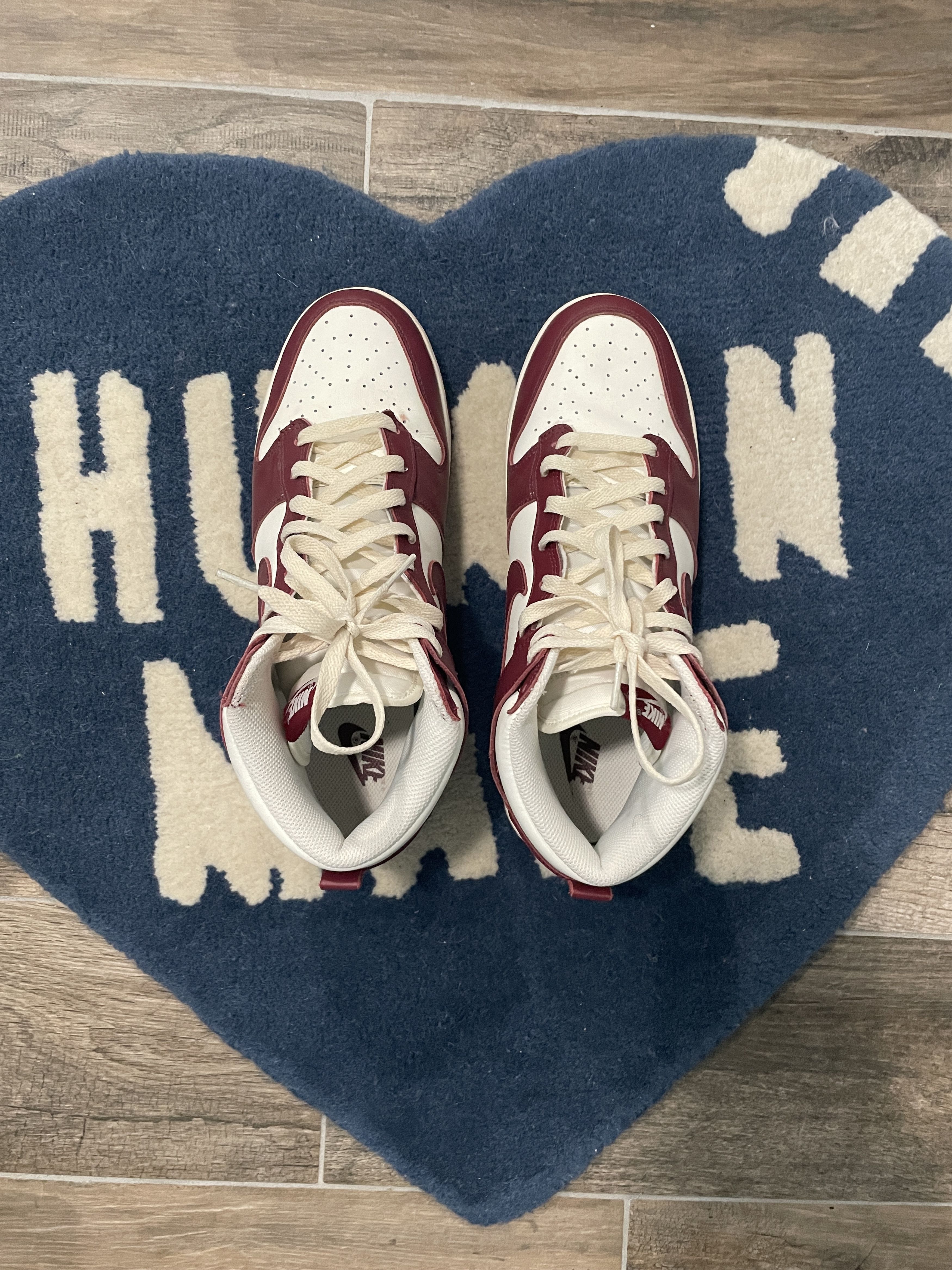 Nike Nike Dunk High Team Red Size US 9.5 / EU 42-43 - 3 Thumbnail