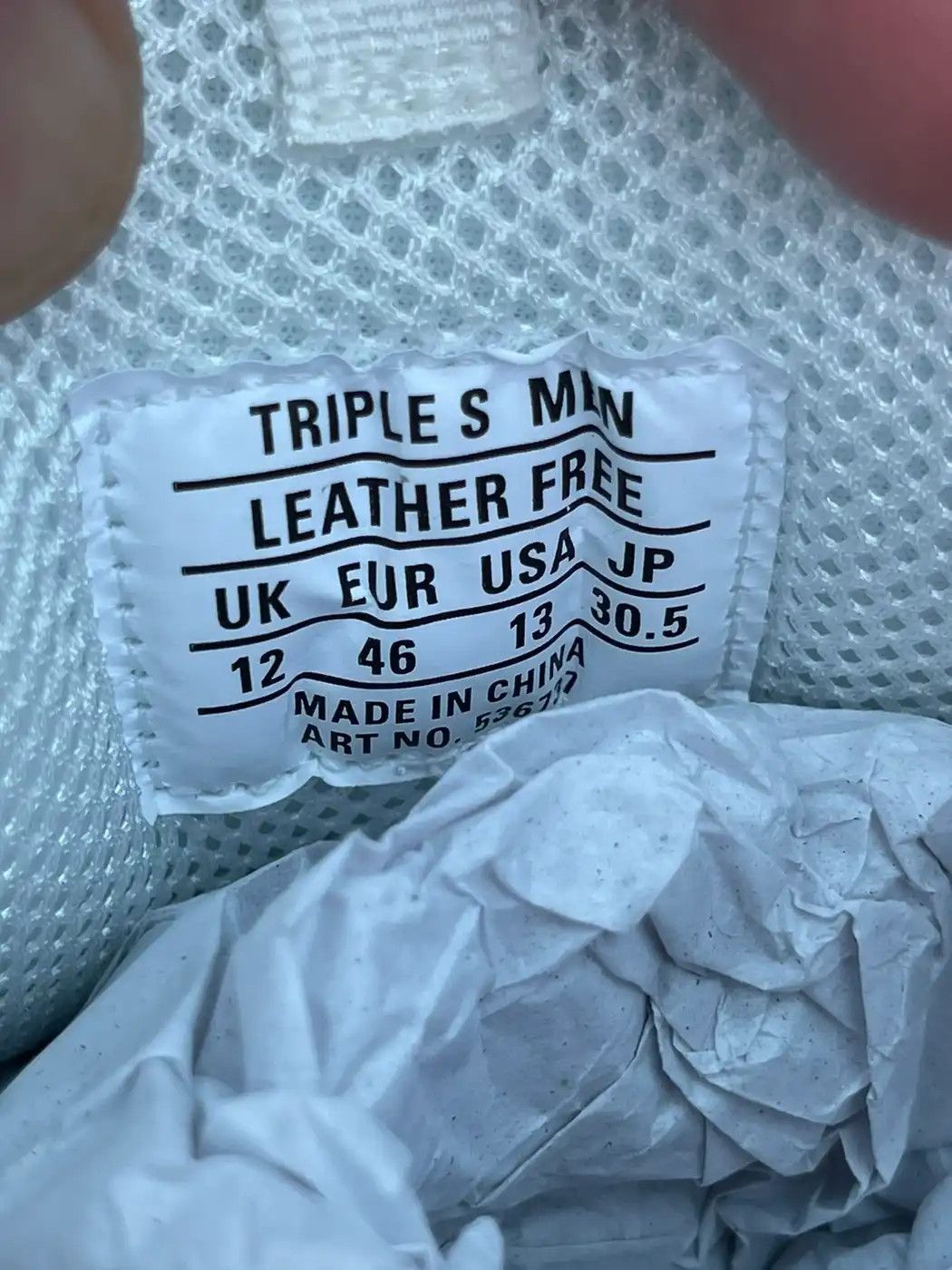 Balenciaga Balenciaga Triple S Size US 13 / EU 46 - 7 Thumbnail