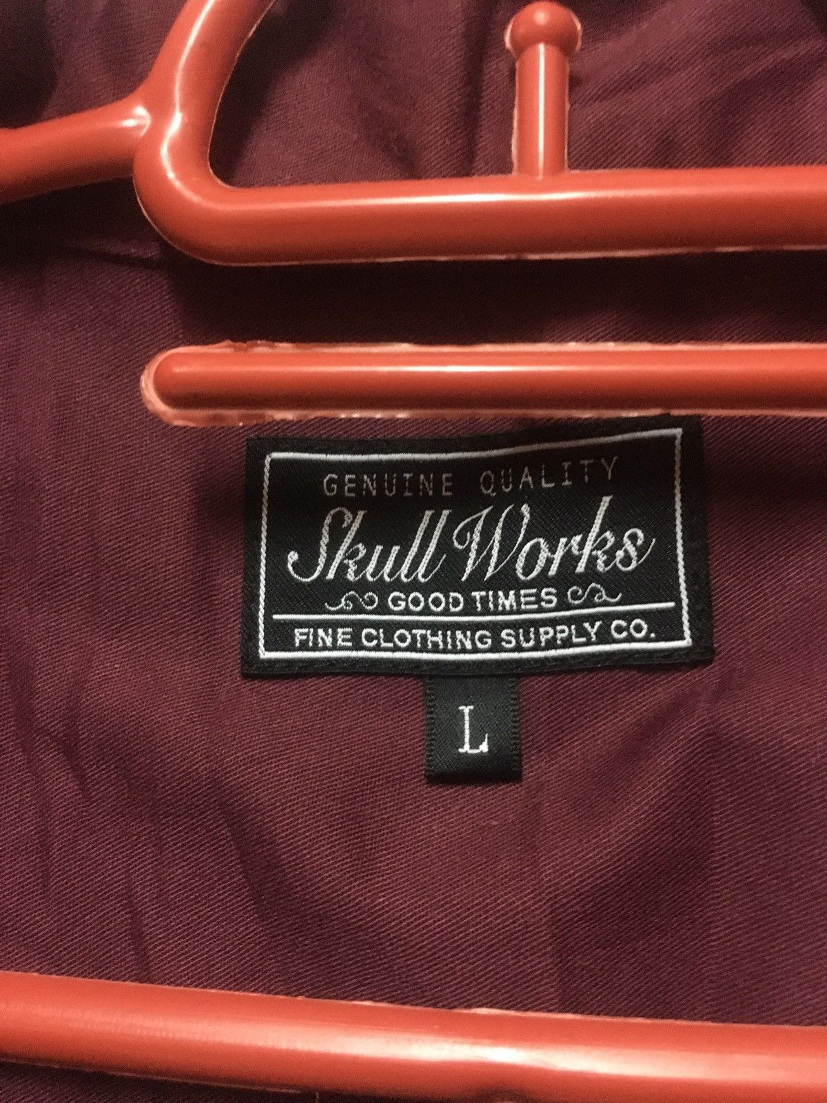 Japanese Brand Sun Faded TODAY SKULL WORK LOOSERS THE ORIGINAL CUSTOMS Size US L / EU 52-54 / 3 - 8 Thumbnail