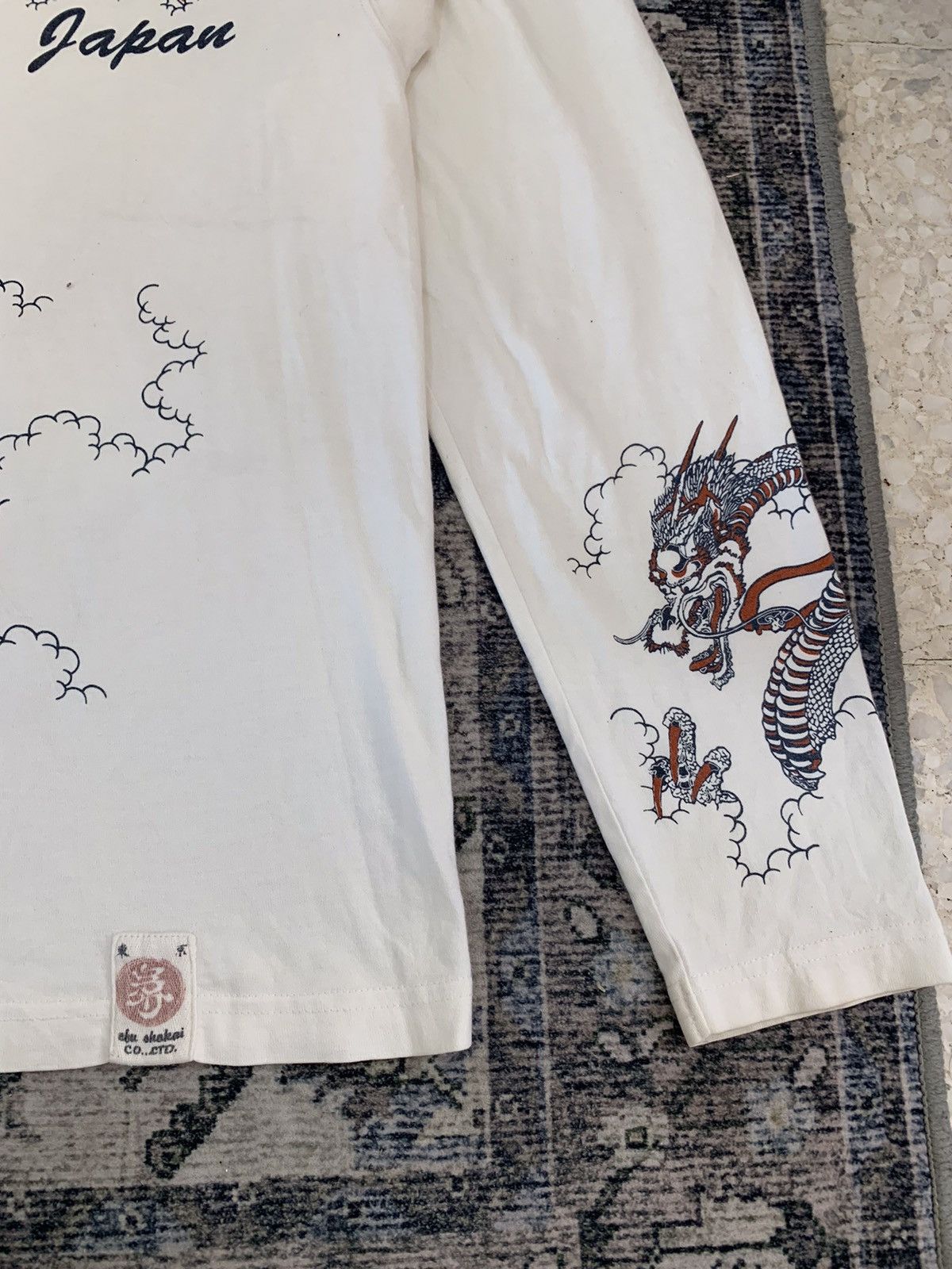 Japanese Brand × Vintage Vintage Long Sleeve Sukajan Dragon Japan Traditional Size US L / EU 52-54 / 3 - 5 Thumbnail