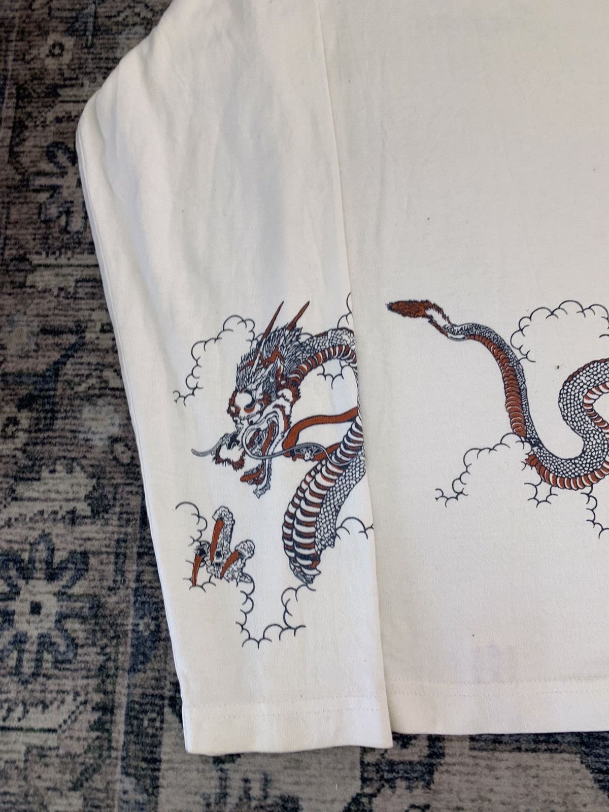 Japanese Brand × Vintage Vintage Long Sleeve Sukajan Dragon Japan Traditional Size US L / EU 52-54 / 3 - 7 Thumbnail