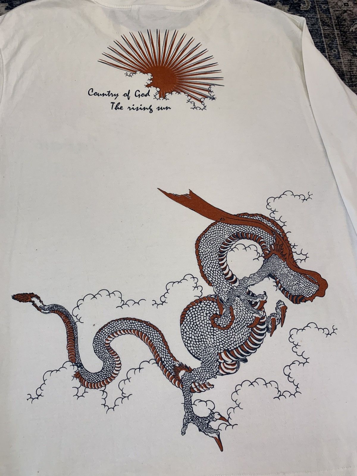 Japanese Brand × Vintage Vintage Long Sleeve Sukajan Dragon Japan Traditional Size US L / EU 52-54 / 3 - 8 Thumbnail