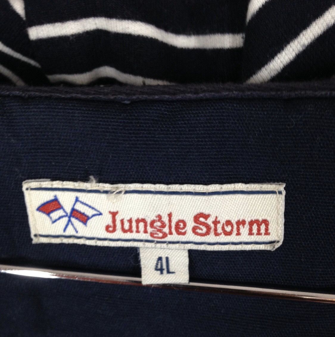 Designer × Japanese Brand JUNGLE STORM Sweater/ windbreaker with Hoodie / Jacket Size US L / EU 52-54 / 3 - 7 Thumbnail