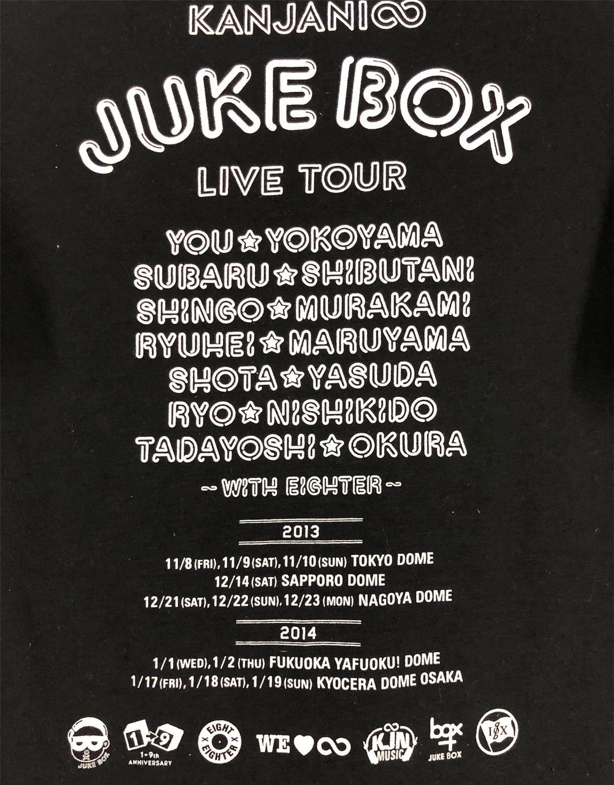 Band Tees × Japanese Brand Rare Japanese Rock Band Kanjanioo Tee Juke Box Live Tour Size US M / EU 48-50 / 2 - 5 Thumbnail